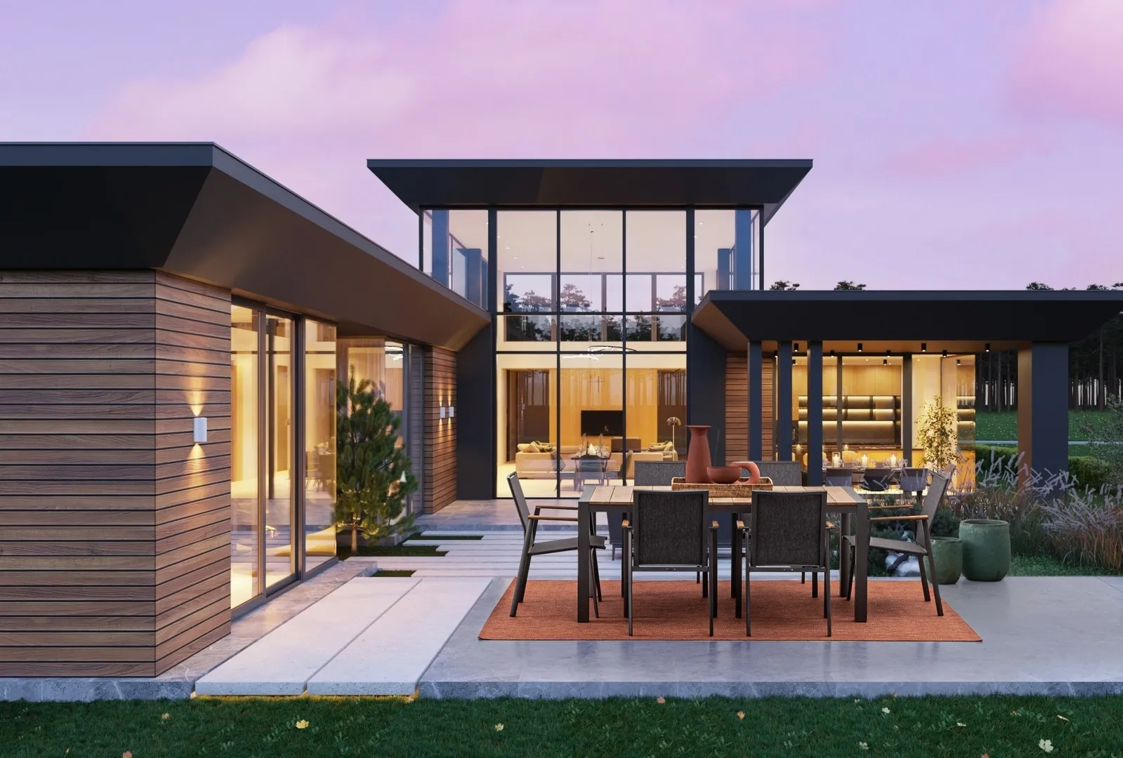 Stół Carmine 180x90 antracytowy