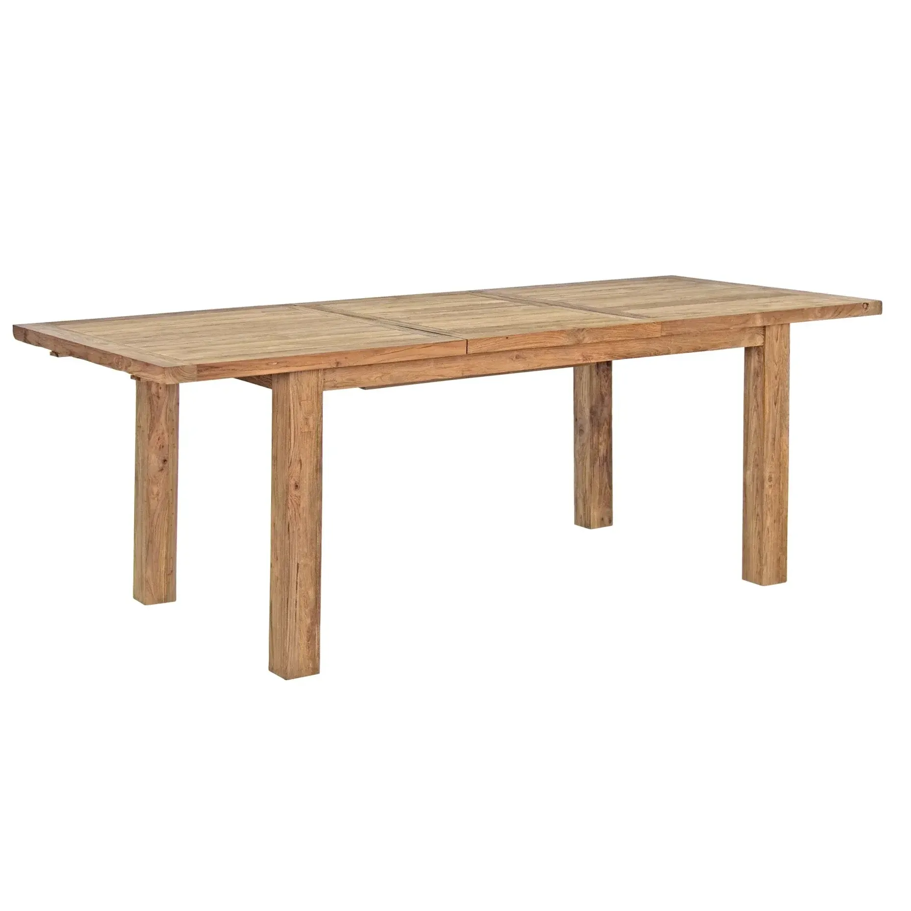 Bolzano Bovano Stół ogrodowy rozkładany 160-220x95 brązowy Teakowy