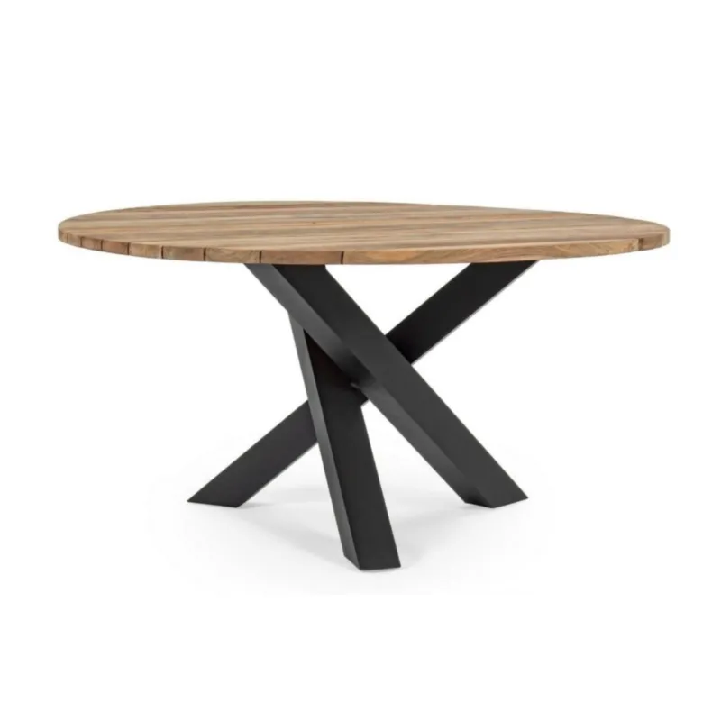 Stół okrągły Brio PM02 D150 czarny