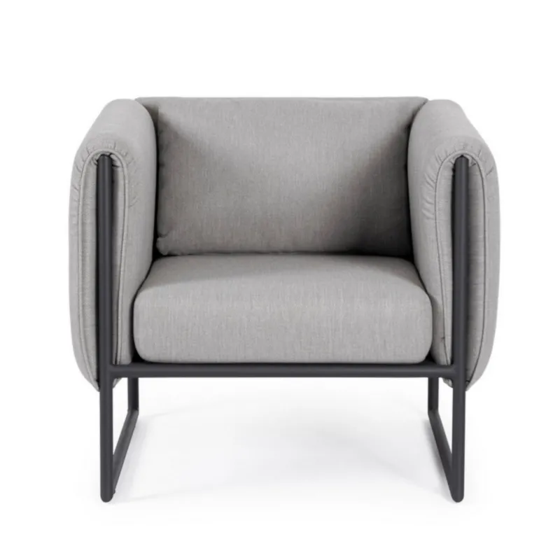 Fotel Phoenix 76x74 szary