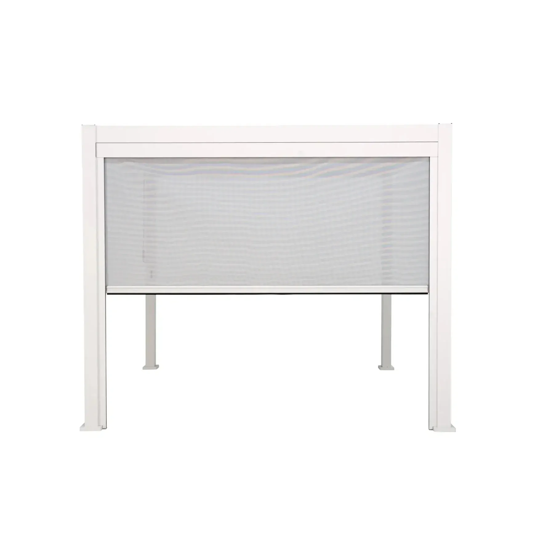 Bolzano Roma Roleta do pergoli 371 biała aluminium