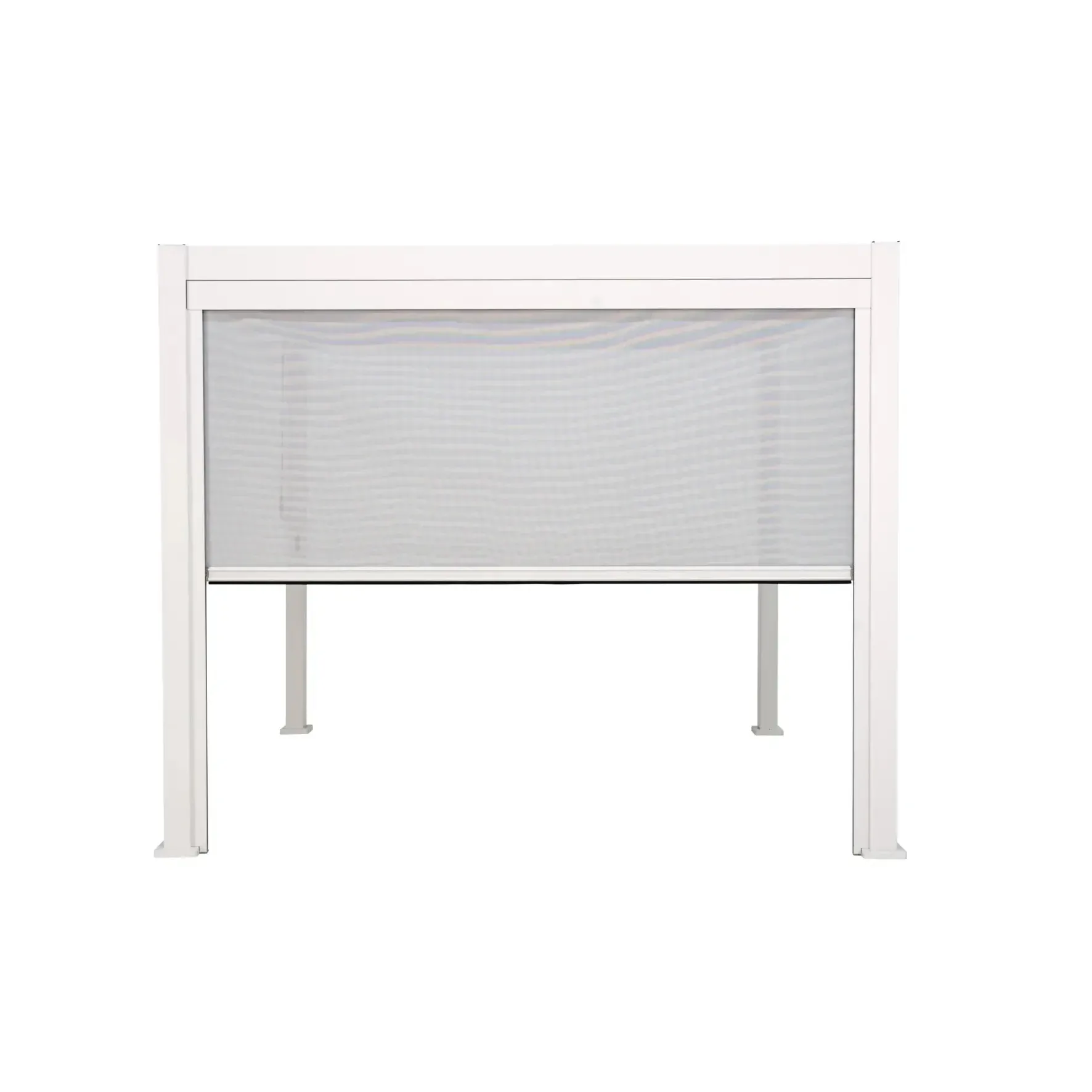 Bolzano Roma Roleta do pergoli 340 biała aluminium