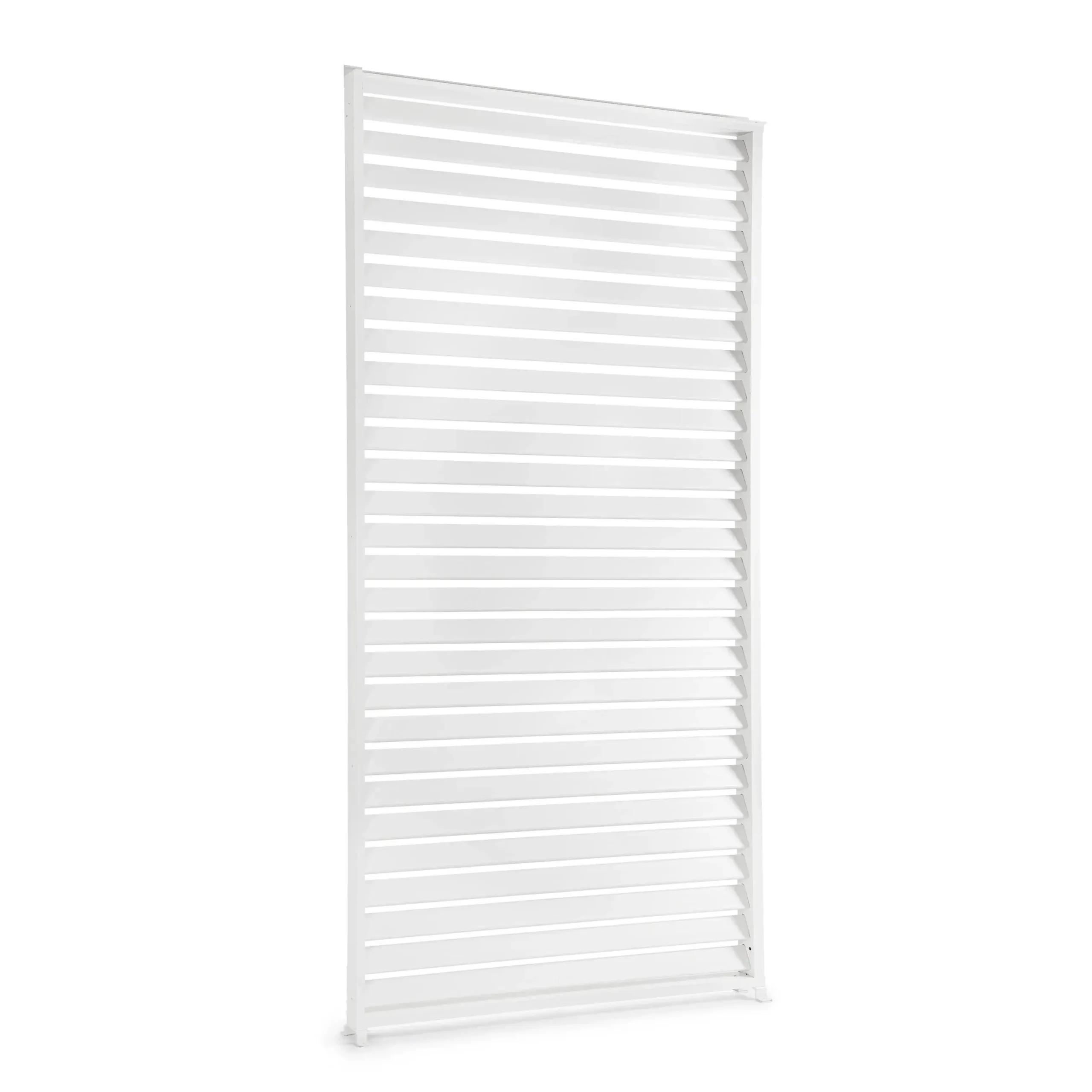 Bolzano Roma Panel żaluzjowy do pergoli 123,5 biały aluminium