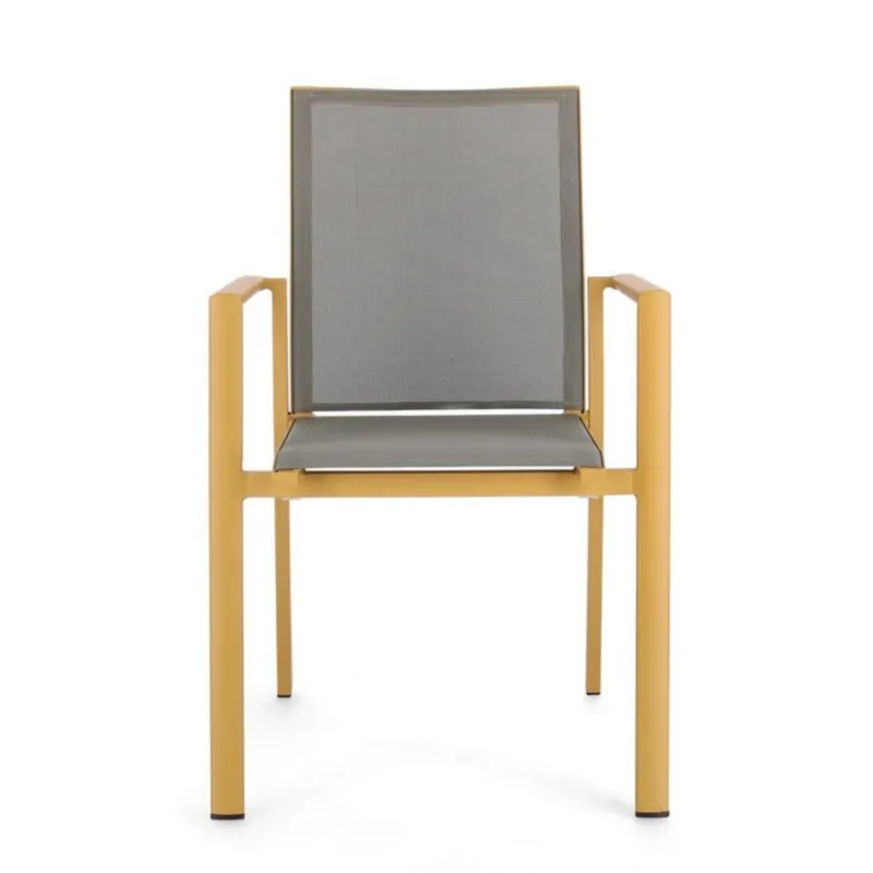 Krzesło ogrodowe Kolli żółte