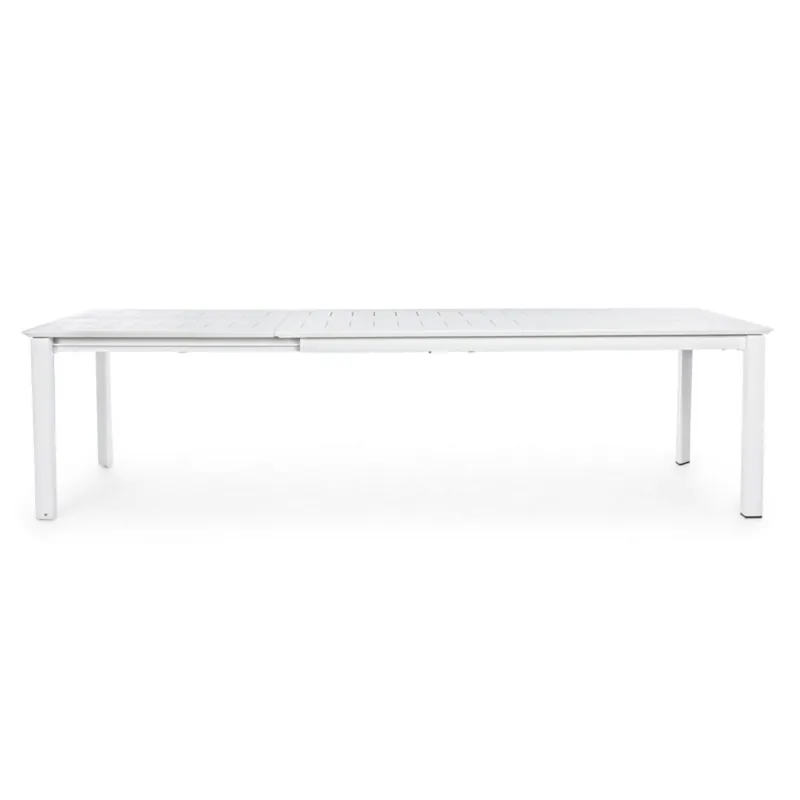 Stół rozkładany ogrodowy Kolli CX 21 200-300x110 biały
