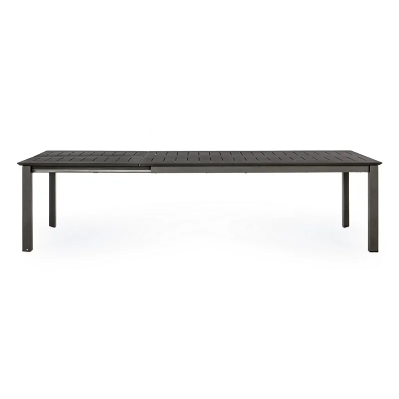 Stół rozkładany ogrodowy Kolli CX 23 200-300x110 antracytowy