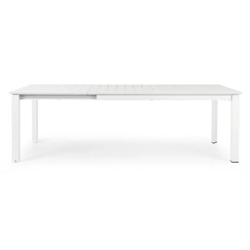 Stół rozkładany ogrodowy Kolli CX 21 160-240x100 biały