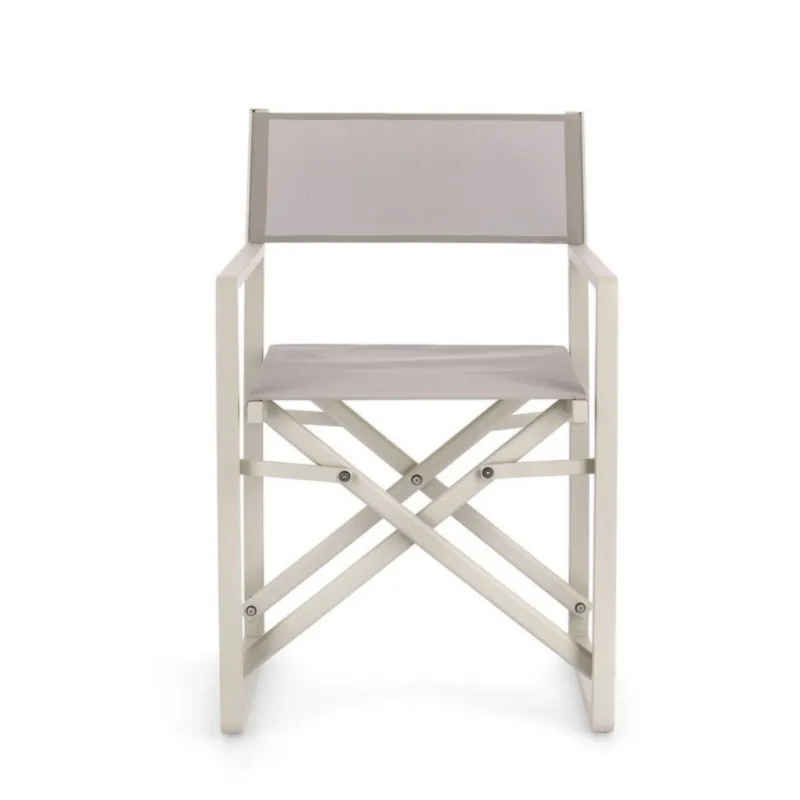 Fotel reżyserski Kolli szary