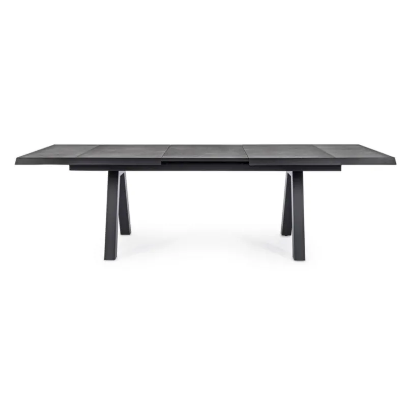 Stół rozkładany Kastor 205-265x103 JX55 antracytowy