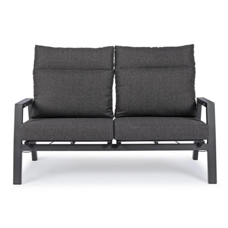 Sofa regulowana ogrodowa Kanva JX55 antracytowa