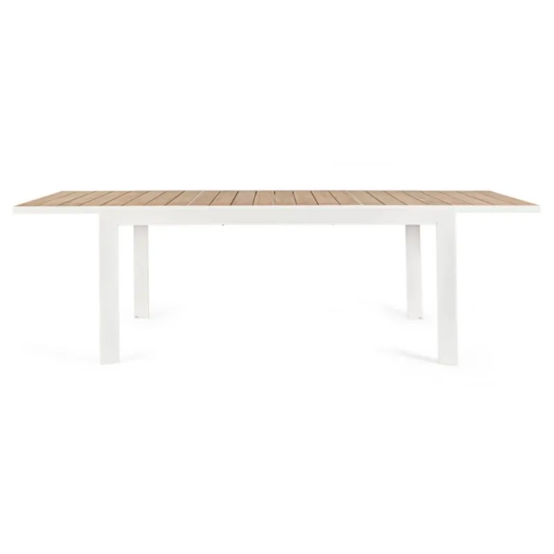 Stół rozkładany Bolonia 160-240x100 - biały