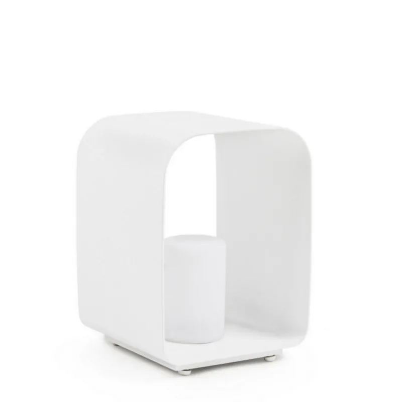 Lampa dekoracyjna Rossano LED YK11 H35 - biała