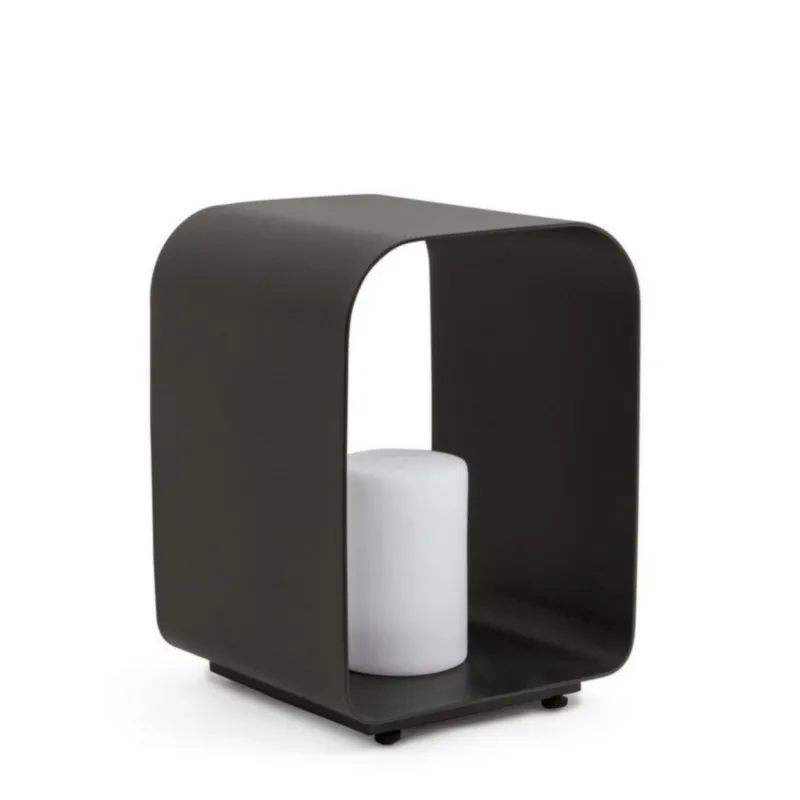 Lampa dekoracyjna Rossano LED YK13 H35 - czarna