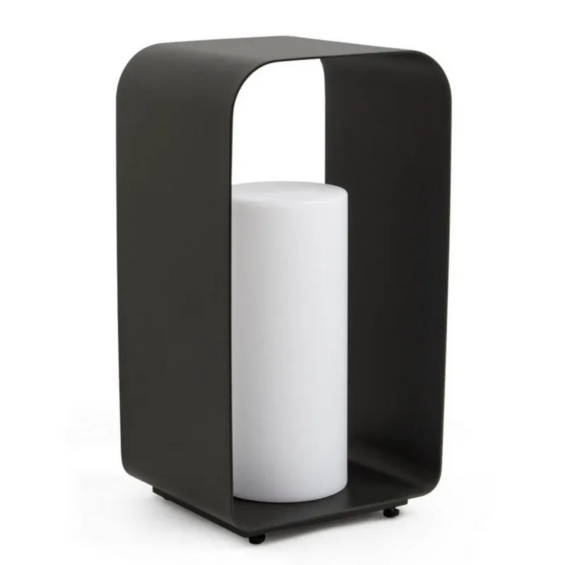 Lampa dekoracyjna Rossano LED YK13 H55 - czarna