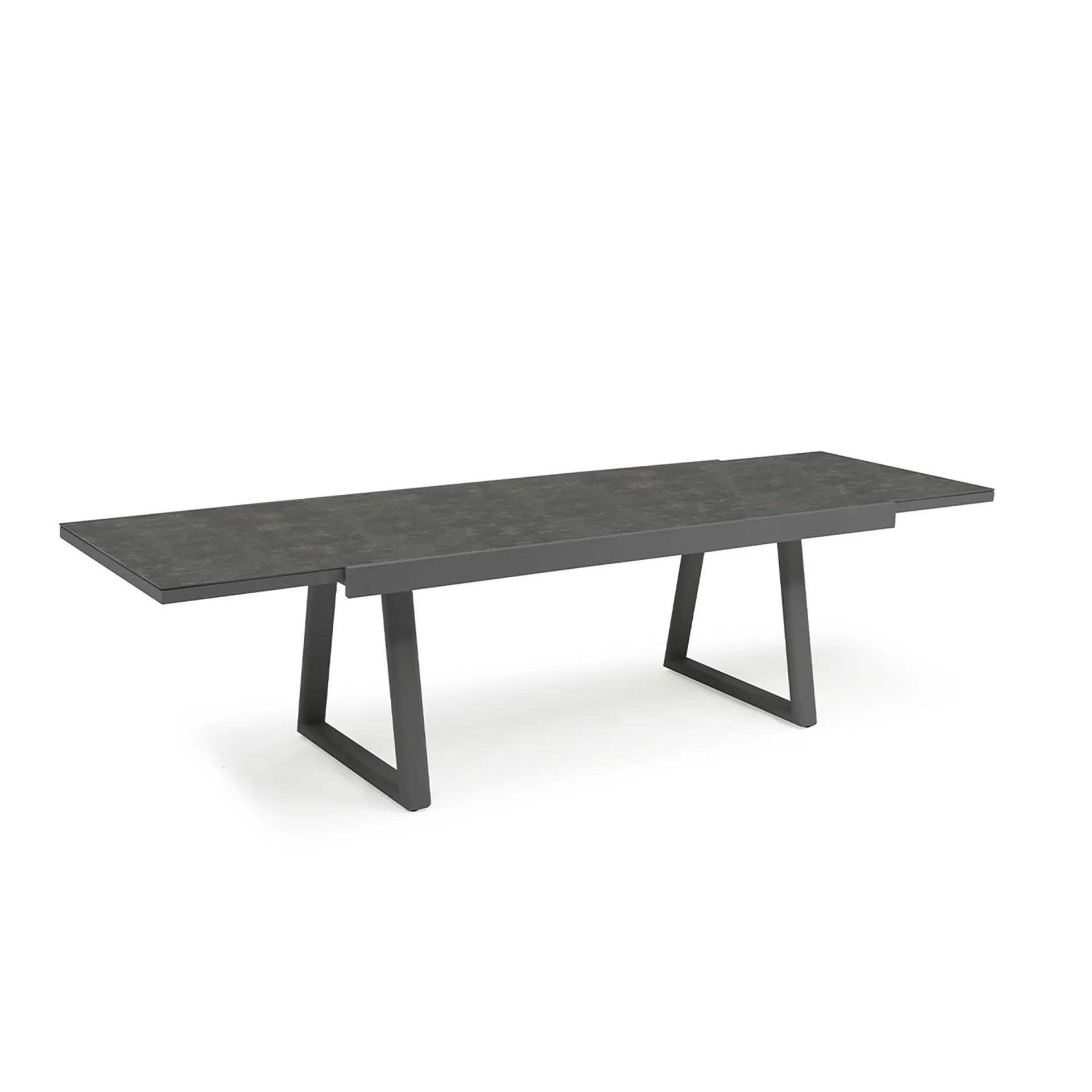 Stół ogrodowy CLUB prostokątnyny  200-300x96 Couture Jardin antracytowy aluminium