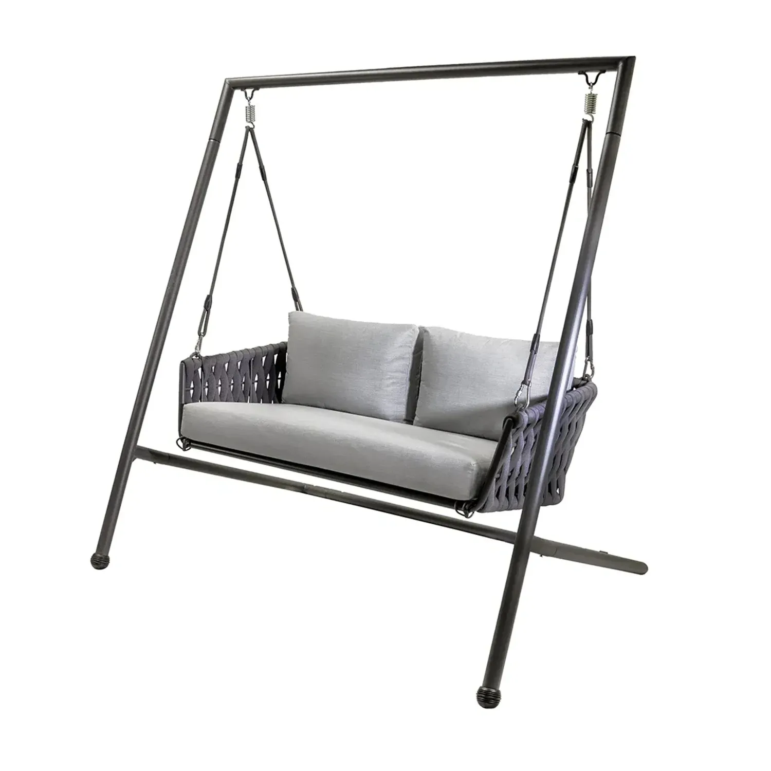 Huśtawka ogrodowa premium HUG 127x168x182 Couture Jardin antracytowa aluminium