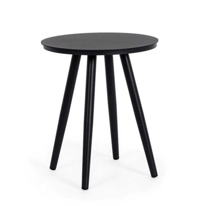 Stolik kawowy Space D40 QS23 czarny aluminium