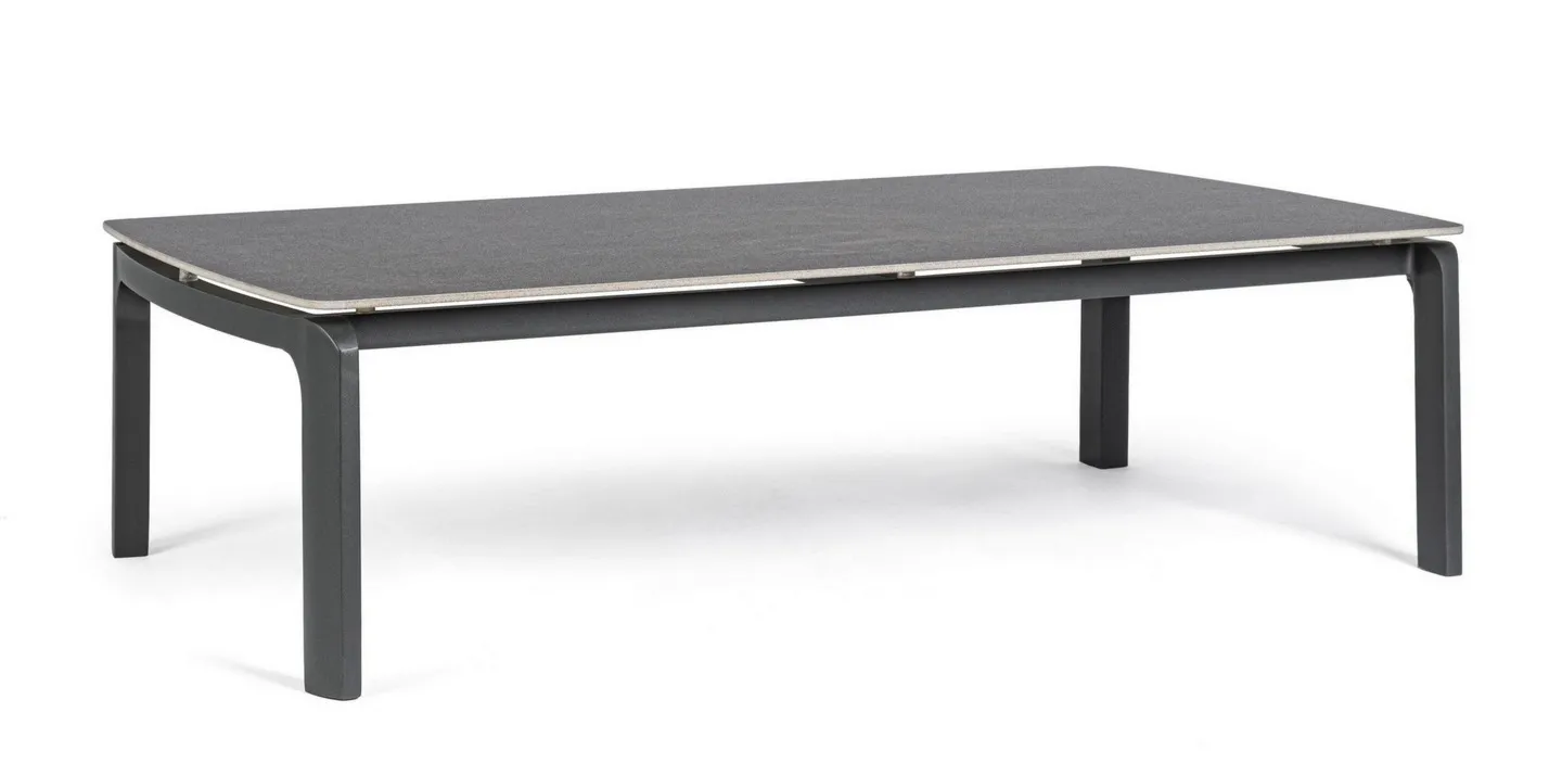 Stolik kawowy Jalisco WG 21 120x70 czarny  aluminium