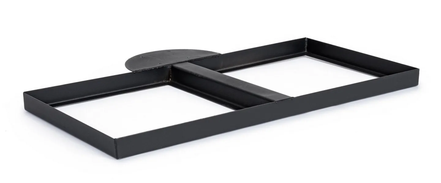 Podstawa Aries do parasol Ines, Orion 112 x 70 cm czarna aluminium