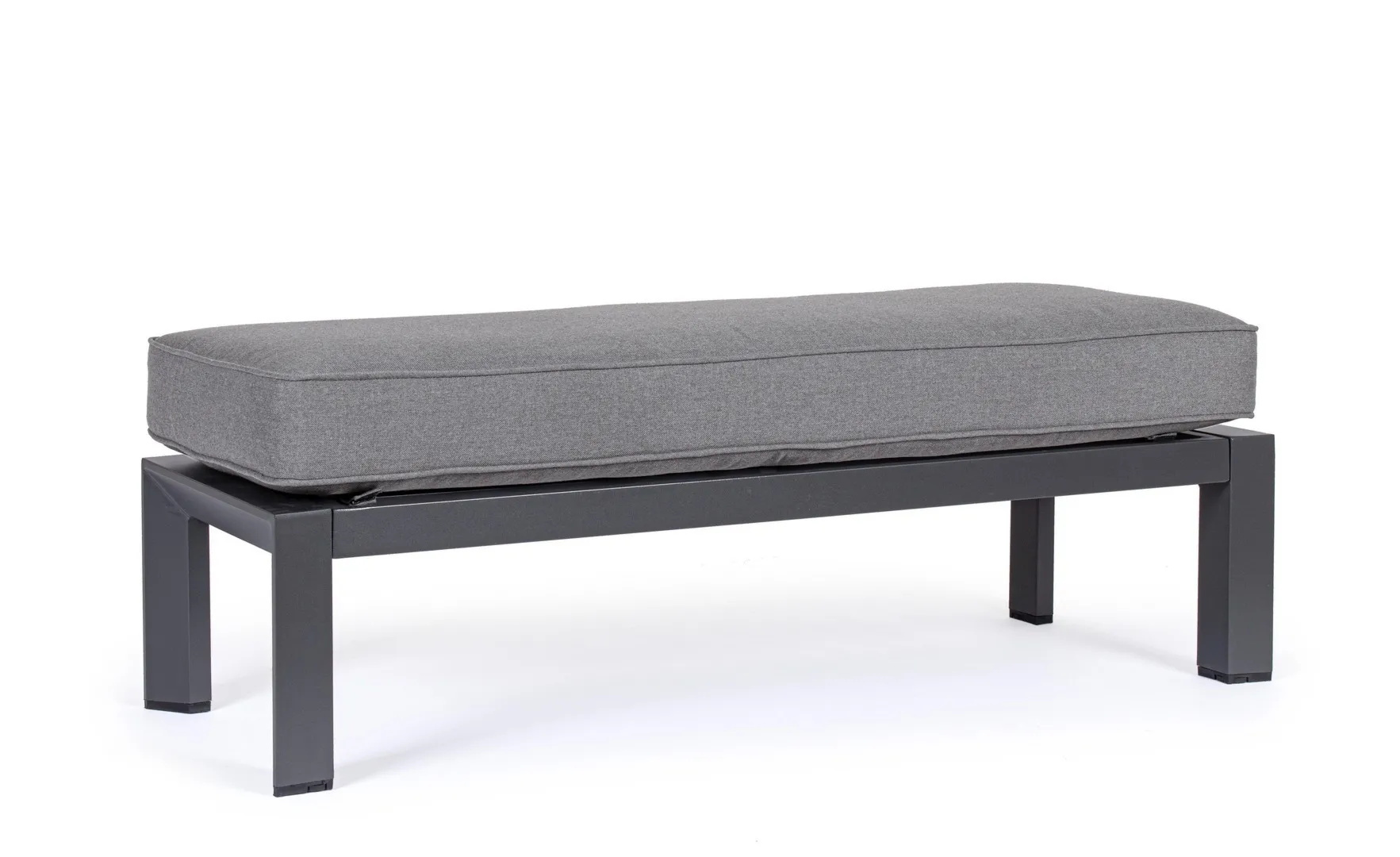 Ławka ogrodowa Hendrix PG61 antracytowa  poliester