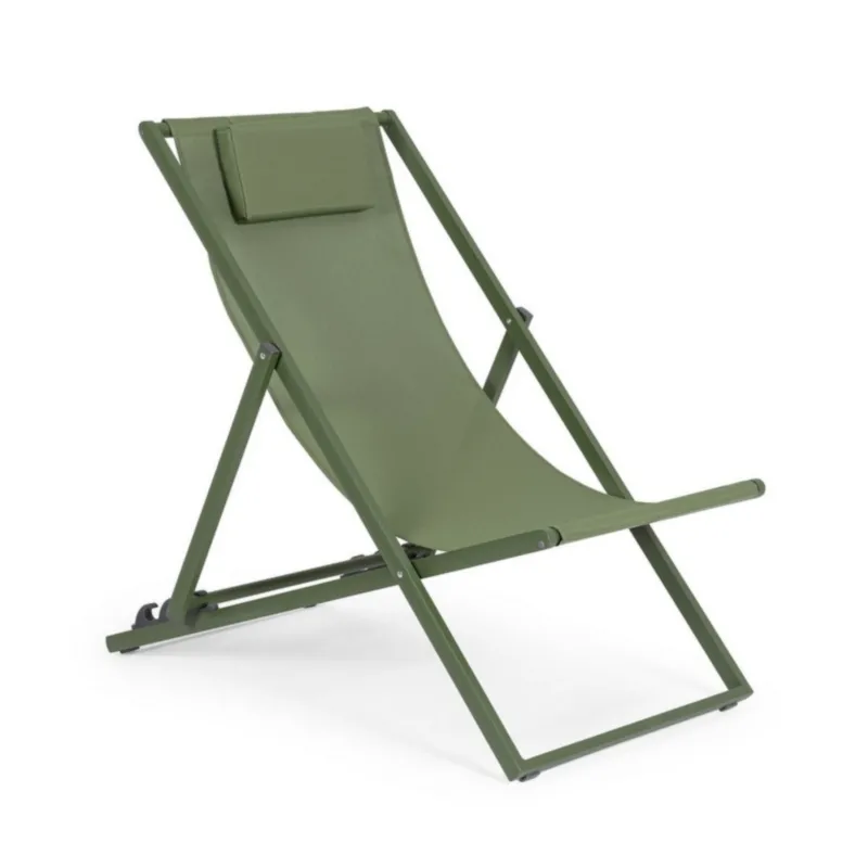 Leżak ogrodowy Taylor herb - zielony  textiline