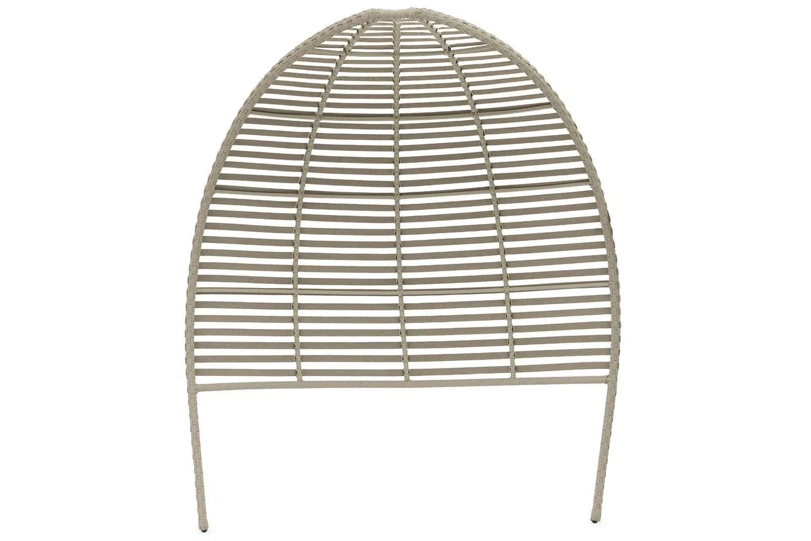 Baldachim do zestawu mebli ogrodowych HUG  195x88x224 Couture Jardin szarobeżowy aluminium