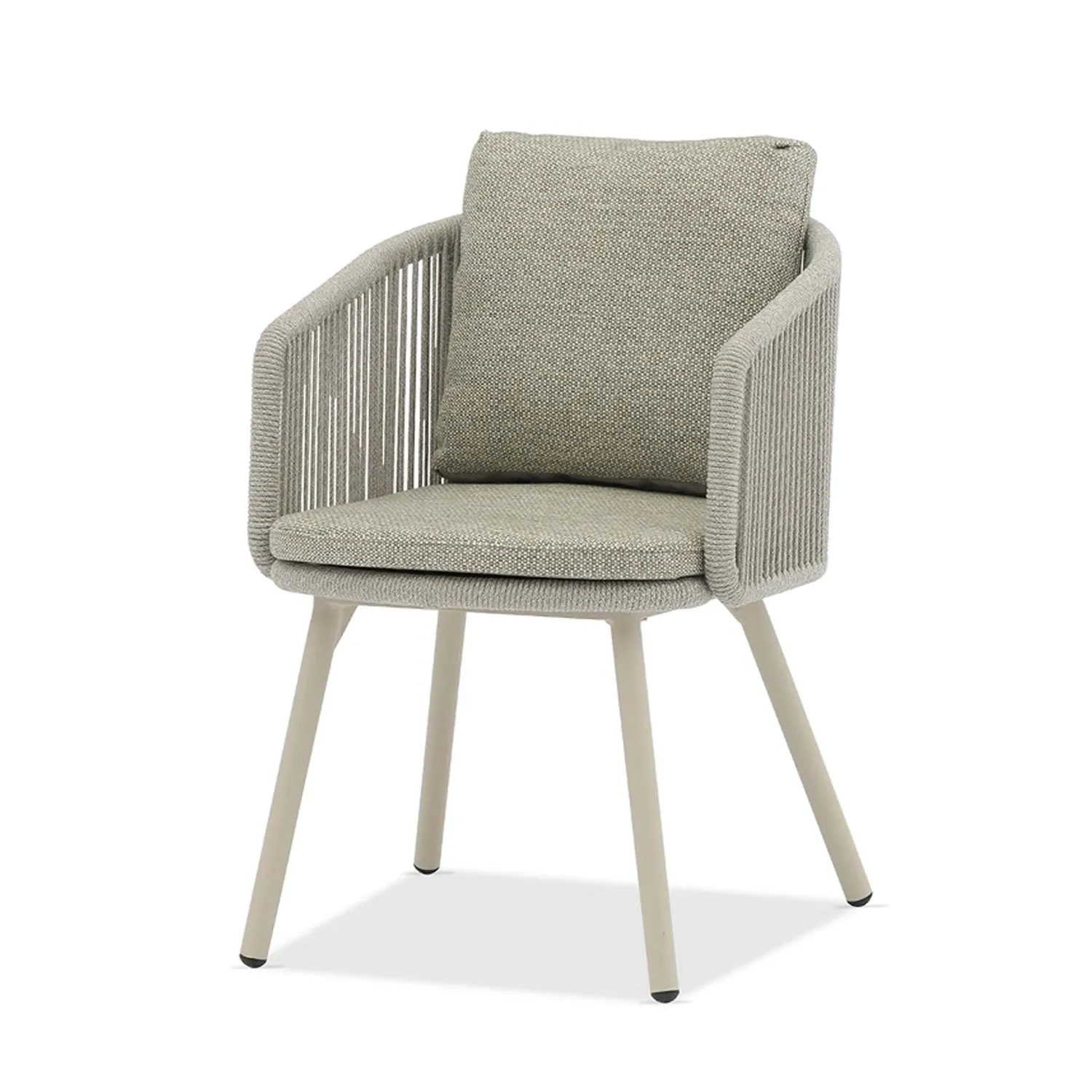 Krzesło ogrodowe HARBOUR  56x62x76 ZUMM białe aluminium