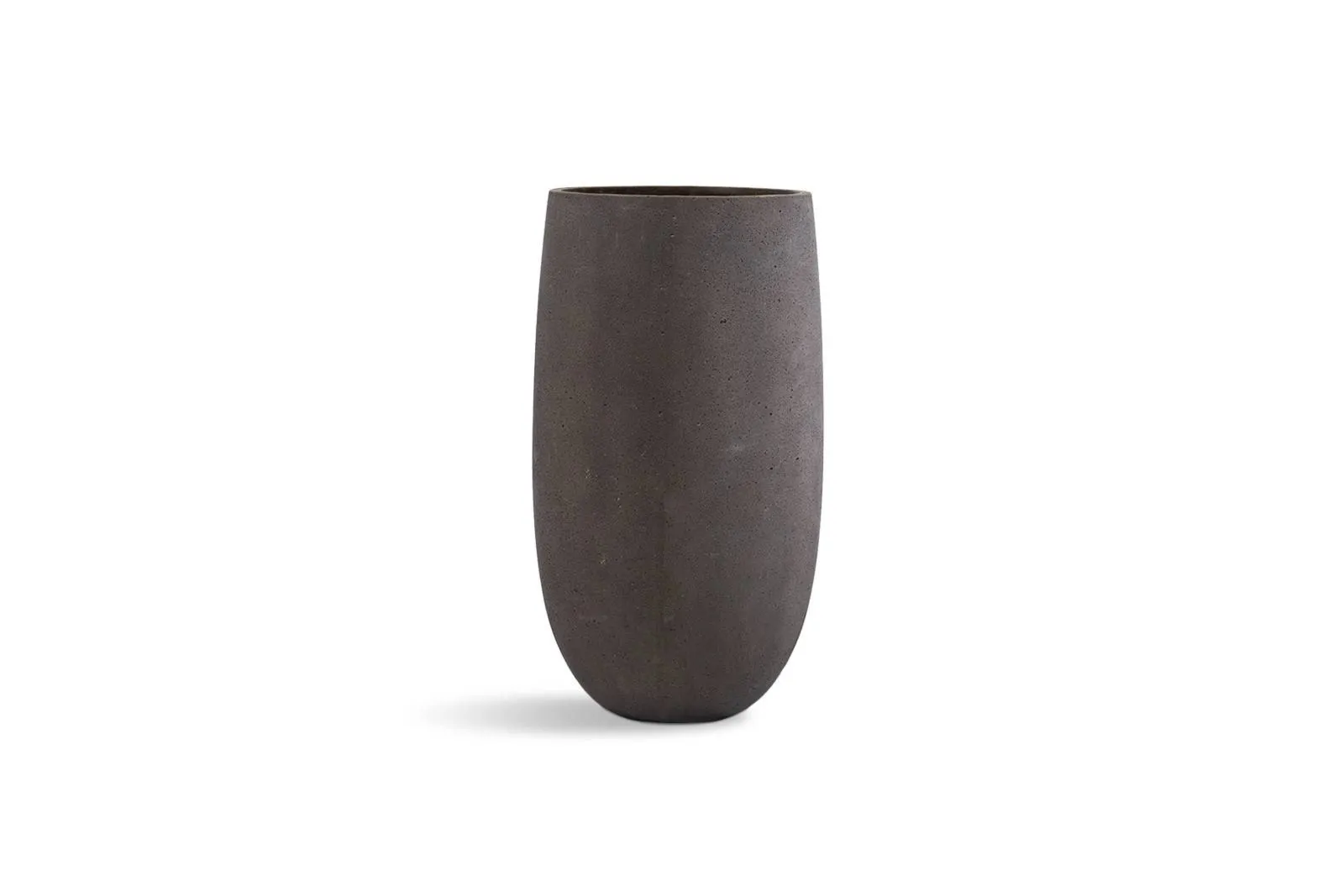 Donica ogrodowa SANDSTONE mrozoodporna Ø50x90 Flucci rustykalny brąz