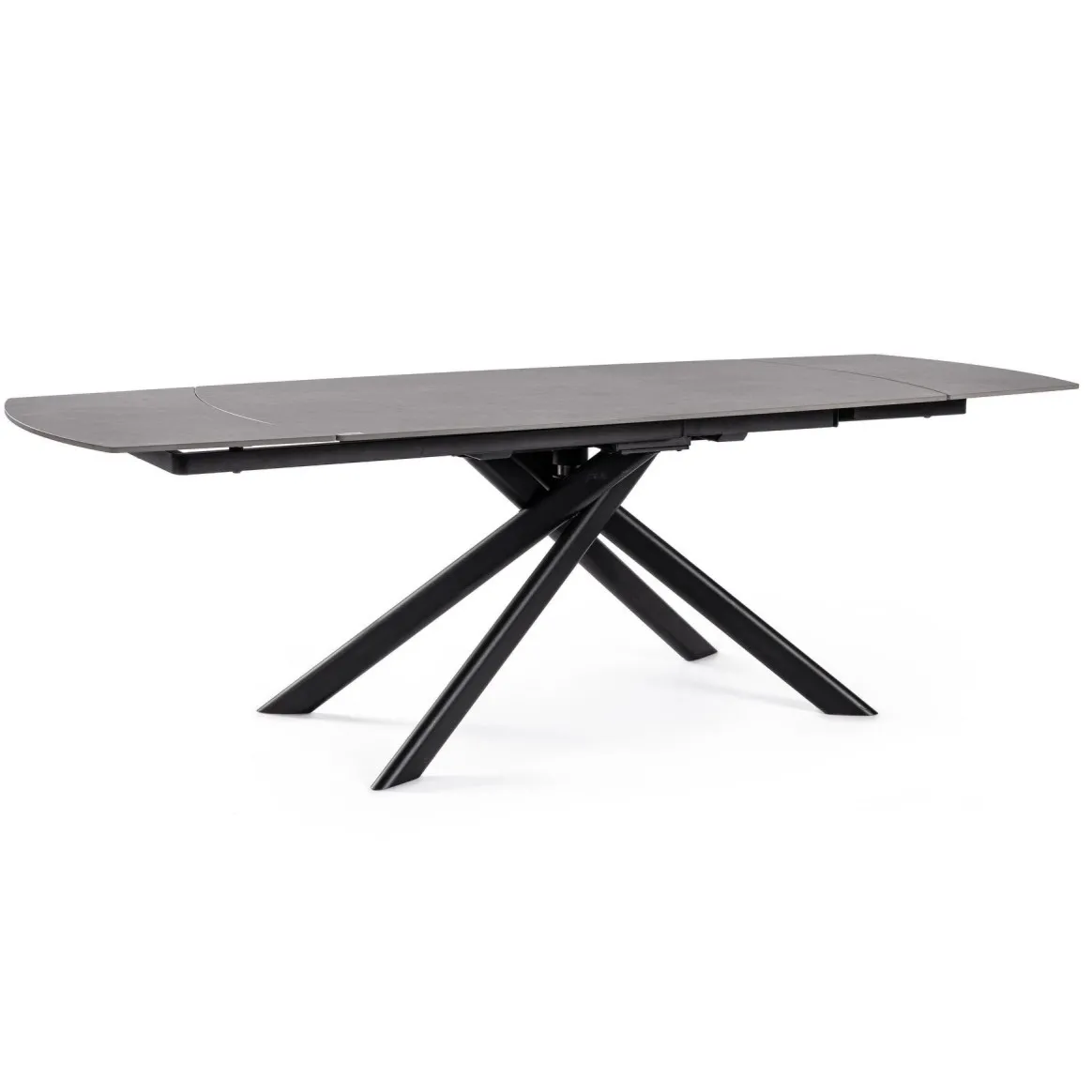 Stół do salonu Jovanni czarny rozkładany 160-240x90 cm