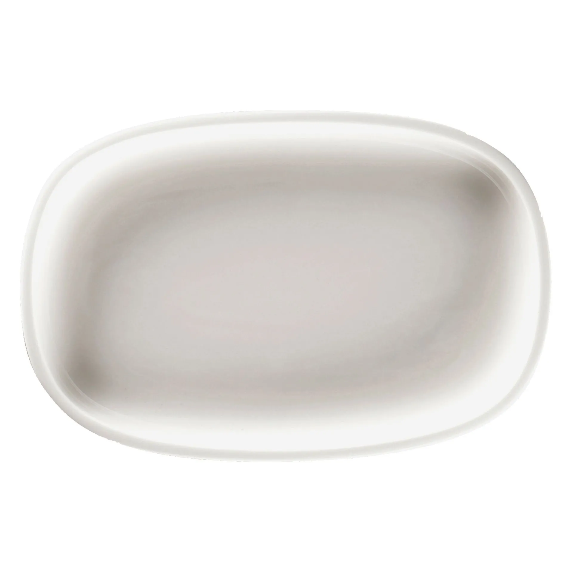 STONE Półmisek 23x15 cm biały RAK