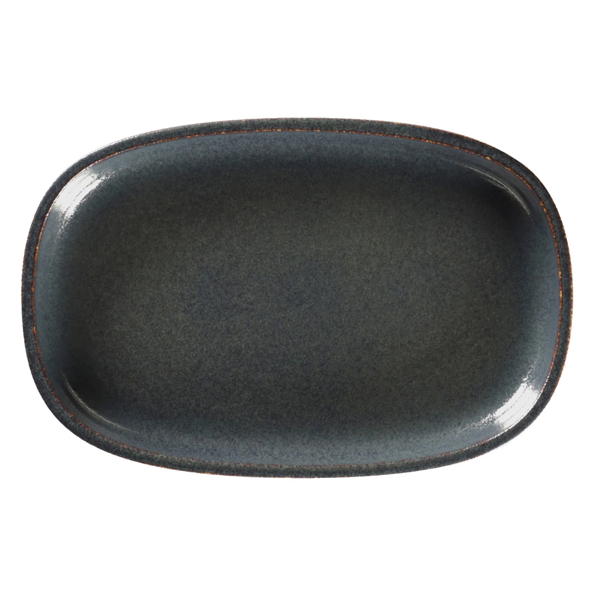 STONE Półmisek 23x15 cm wulkaniczny RAK