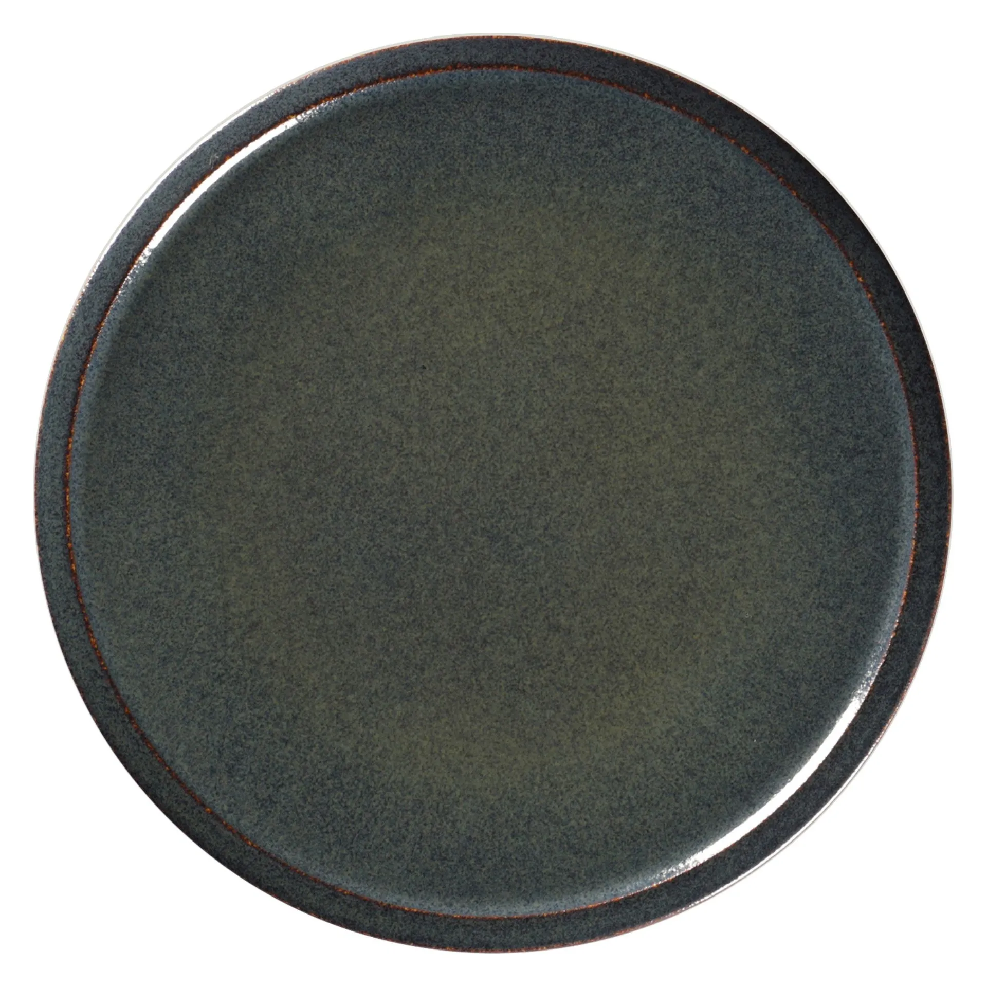 STONE Talerz płaski 32 cm wulkaniczny RAK