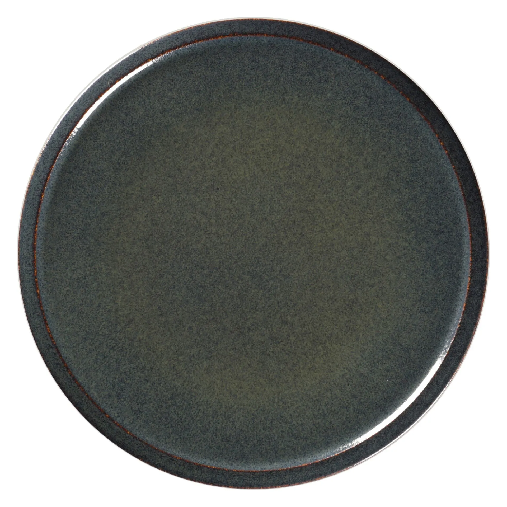 STONE Talerz płaski 28 cm wulkaniczny RAK