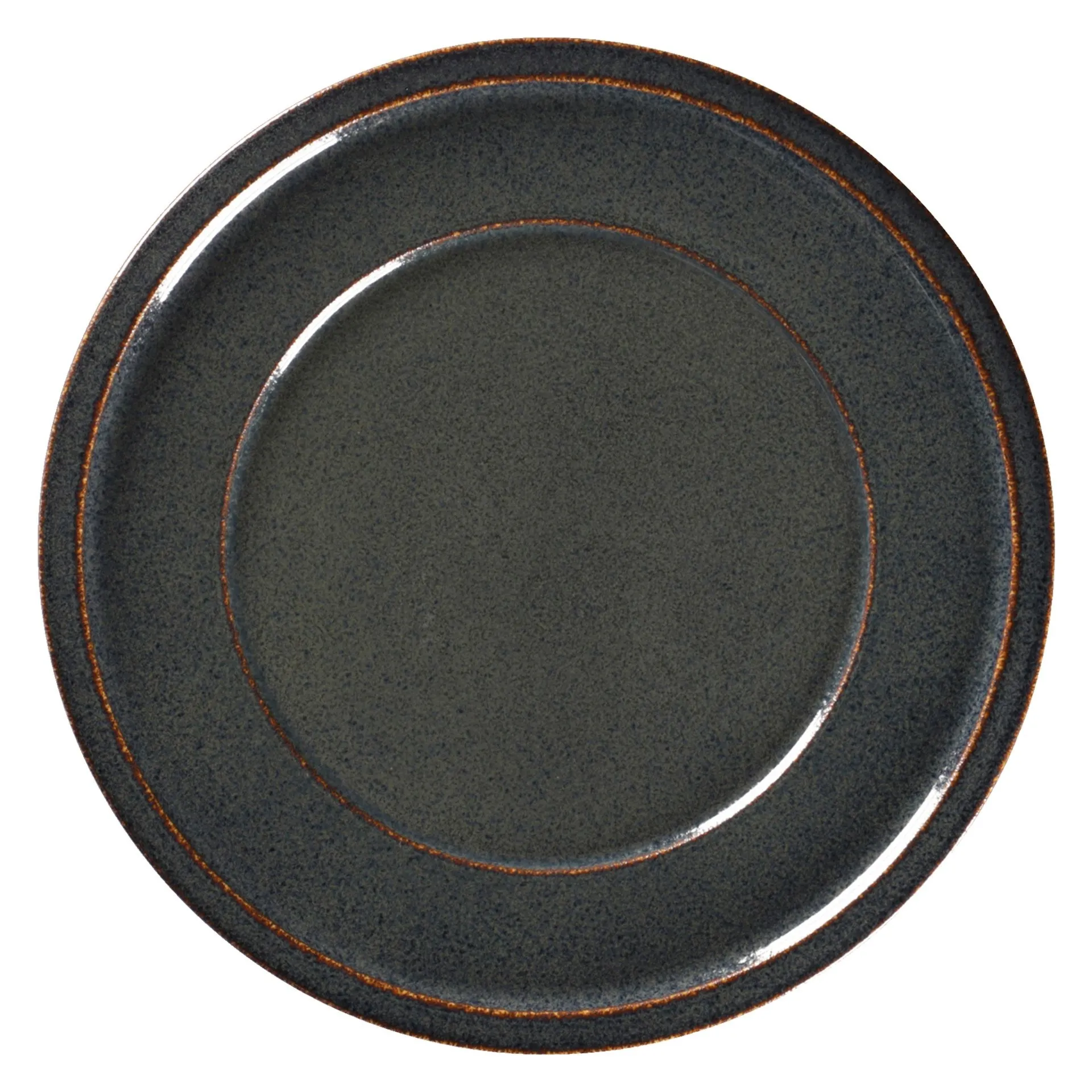 STONE Talerz płaski 24 cm wulkaniczny RAK