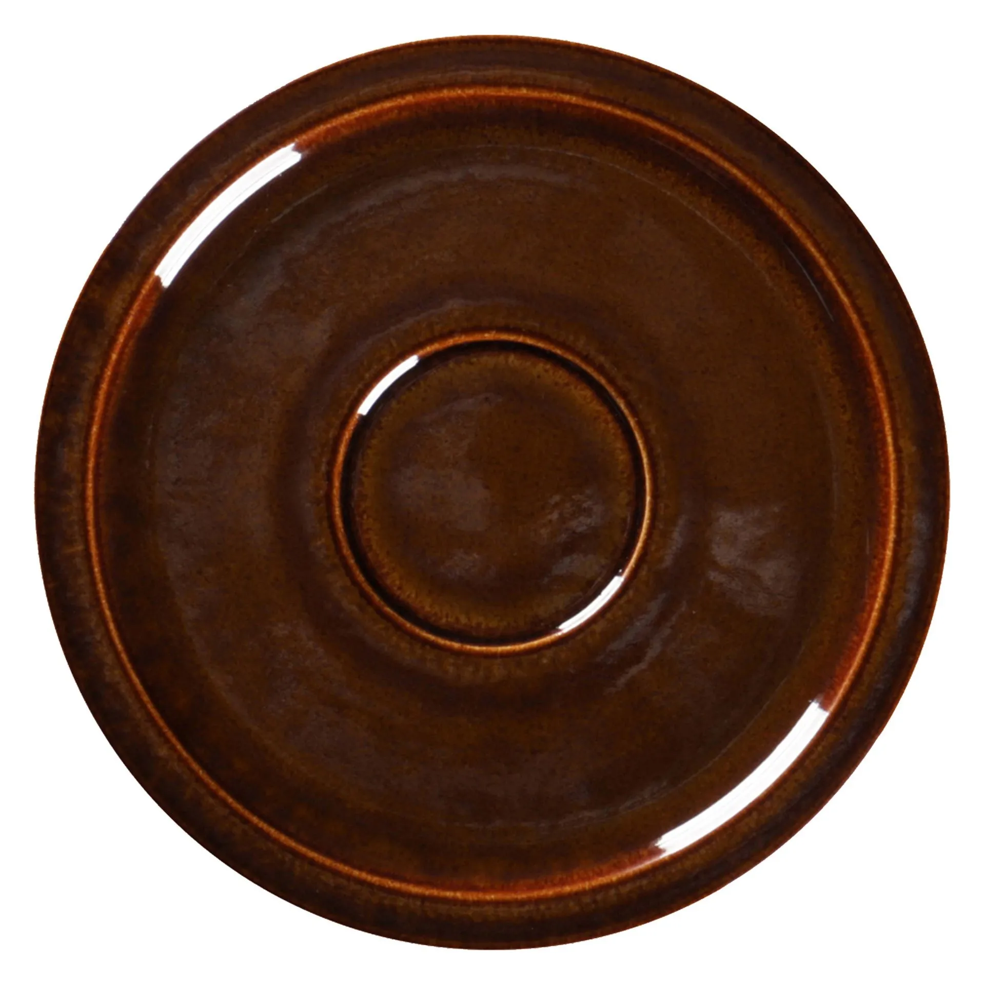 STONE Spodek 16,3 cm bursztynowy RAK