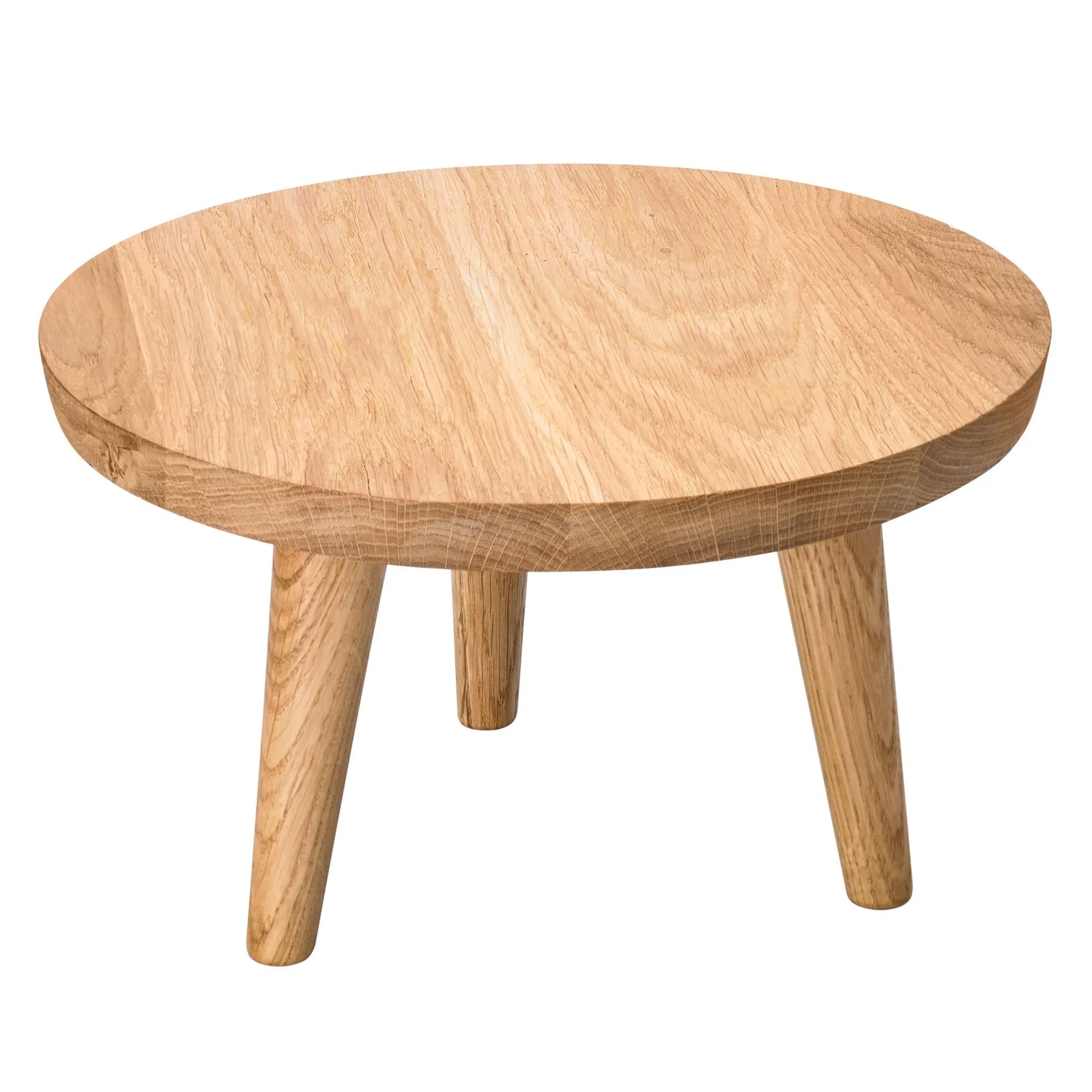 Podstawa dębowa okrągła wysoka, śr. 28 cm VERLO