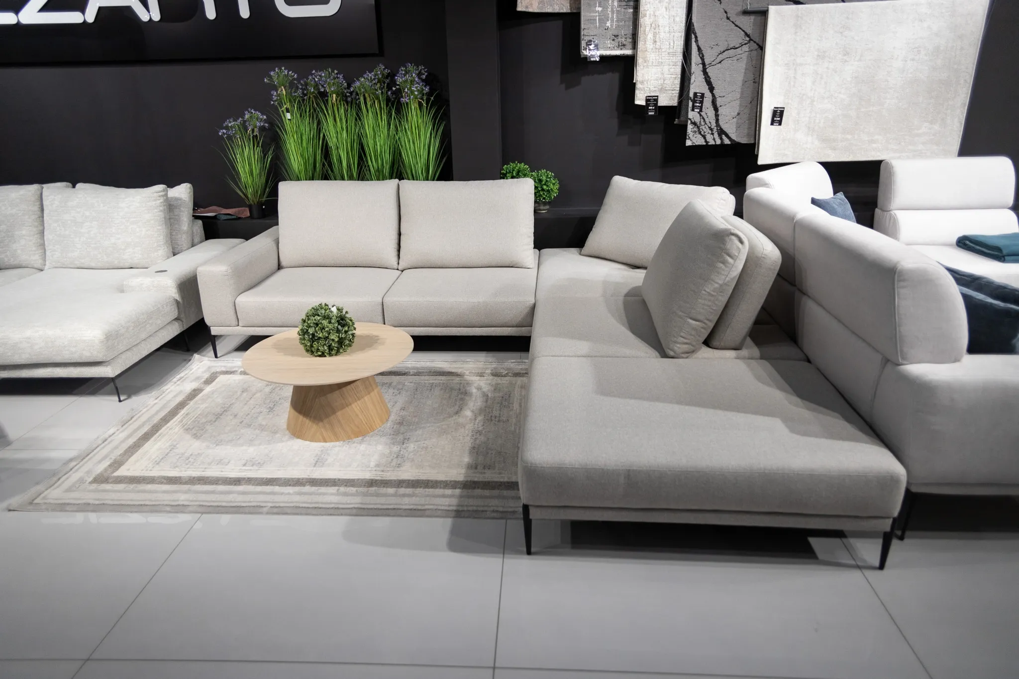 Narożnik do salonu Spring kolekcja modułowa Bizzarto - wyprzedaż ekspozycji Homms