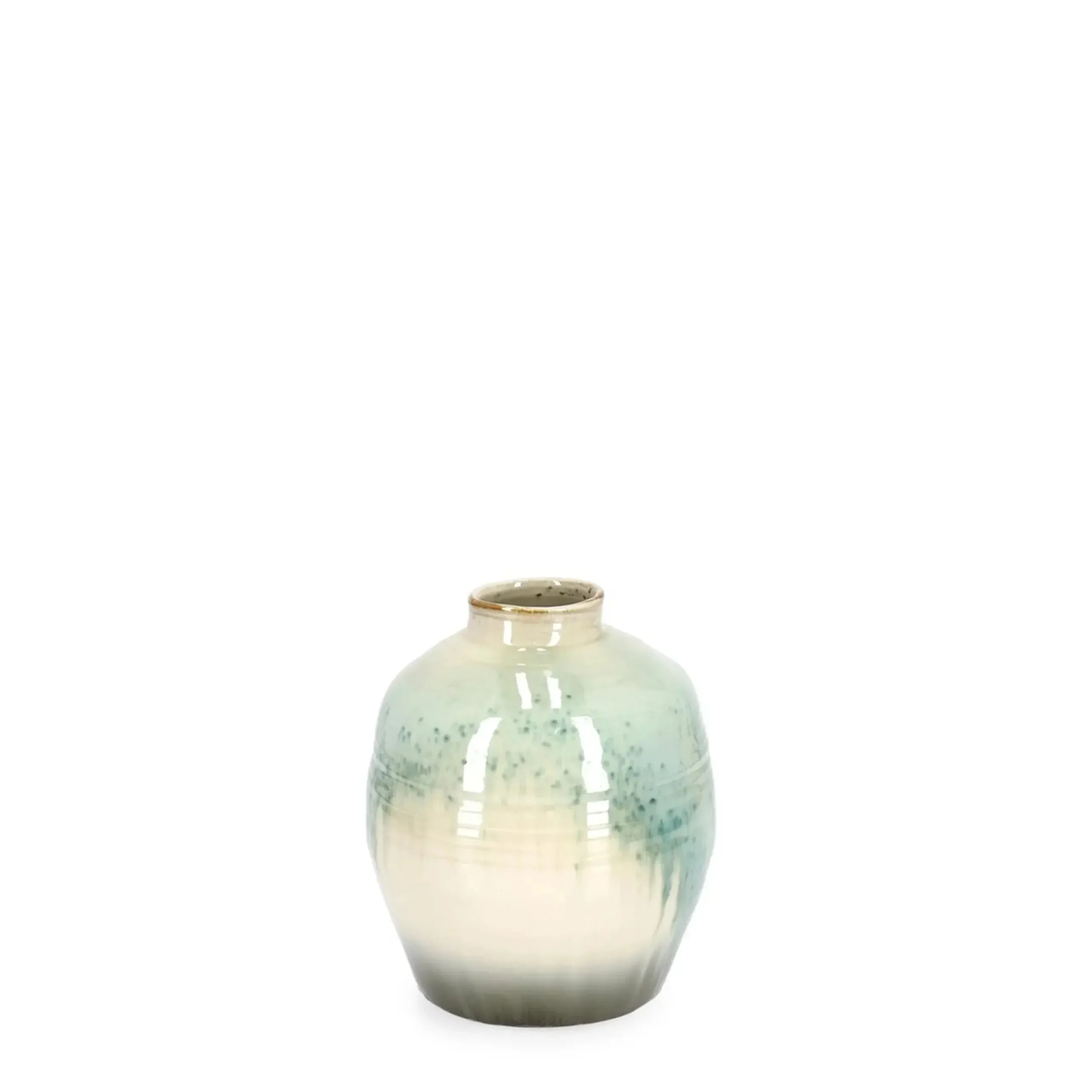 Bolzano Cristallo Wazon Ø23 czarny terakota