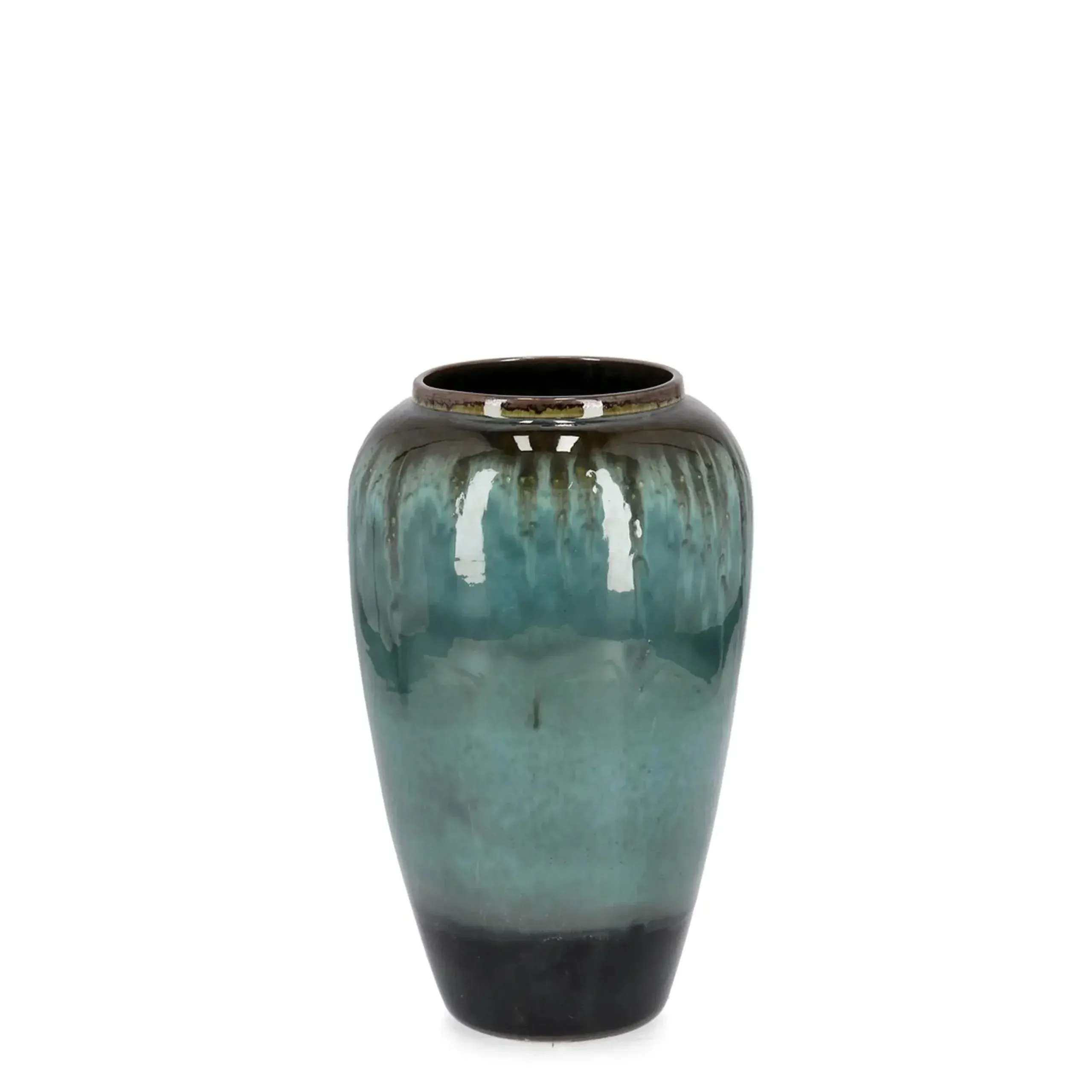 Bolzano Cristallo Wazon Ø25 niebieski ceramika