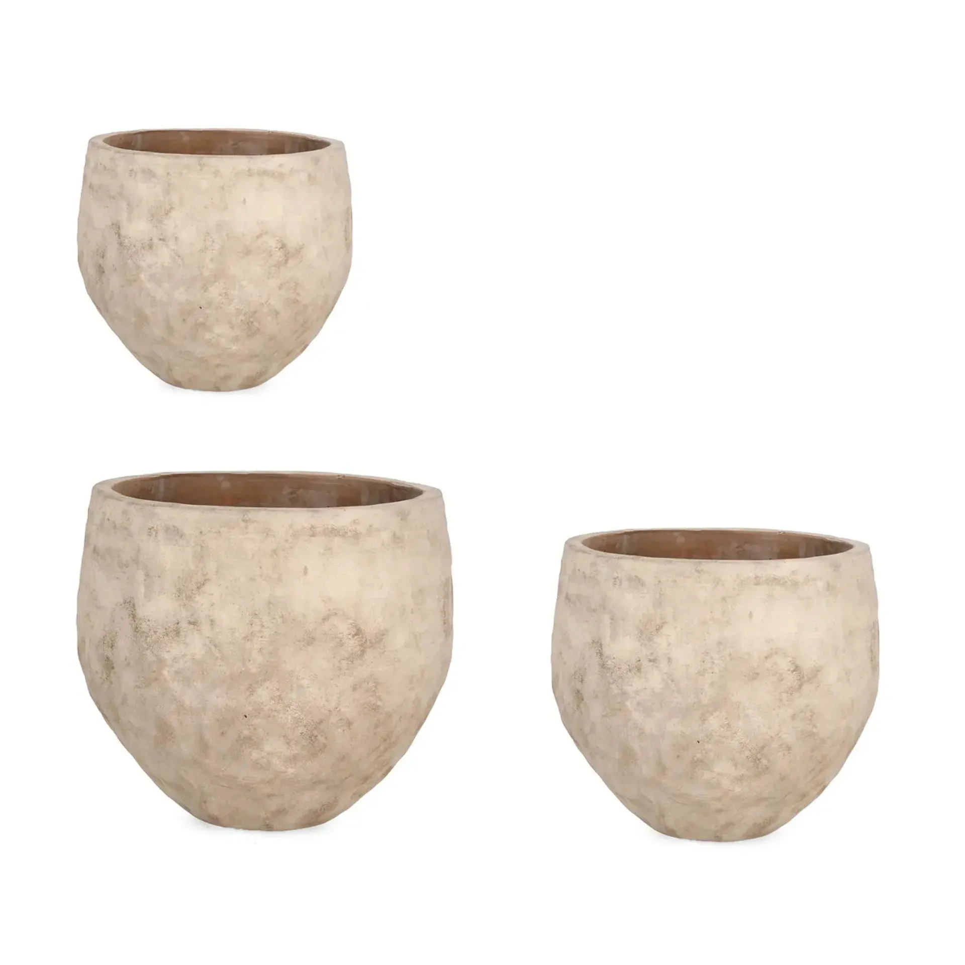 Bolzano Magia Zestaw donic Ø32 + Ø42 + Ø55 beżowe terakota