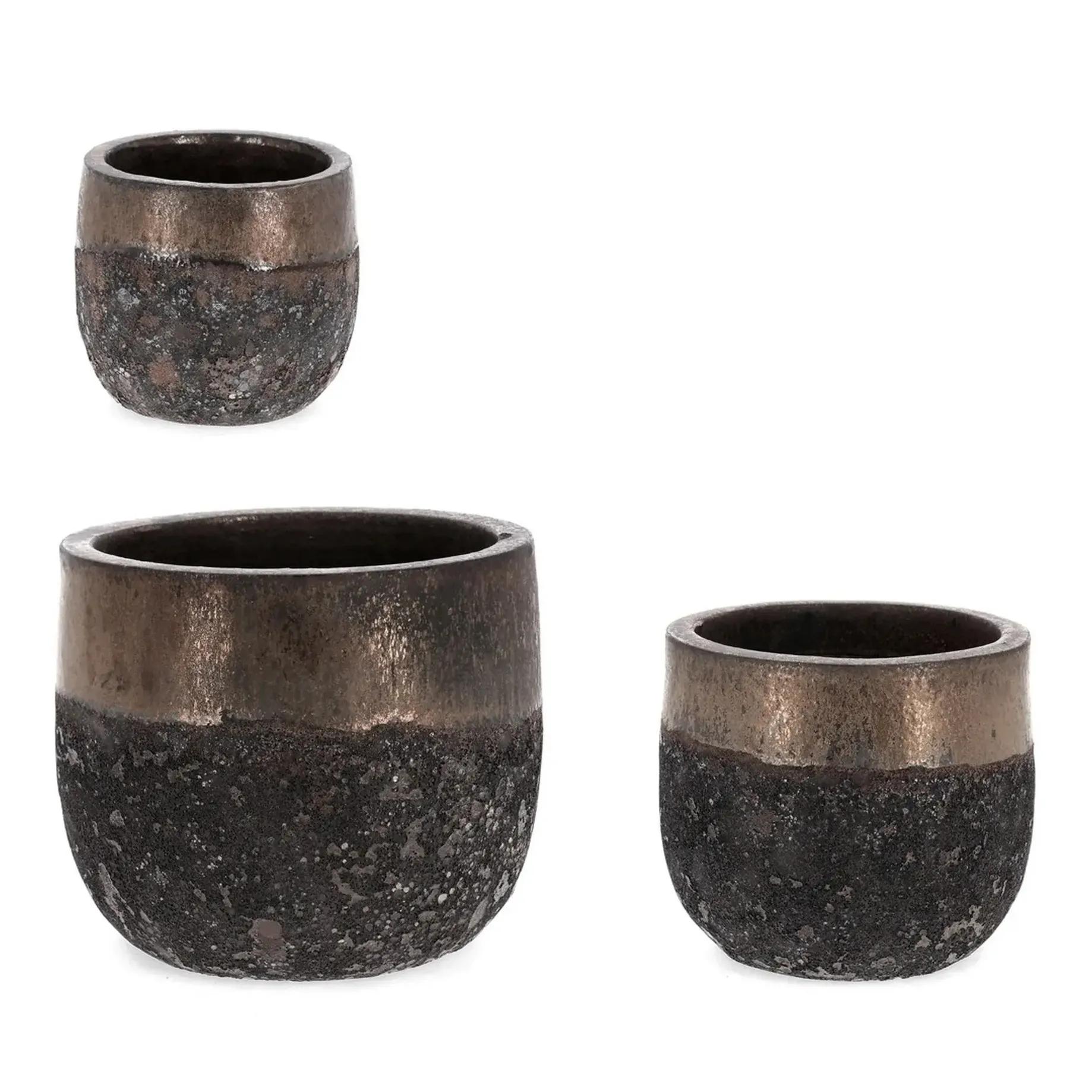 Bolzano Dely Zestaw donic Ø21 + Ø27 + Ø36 brązowe terakota