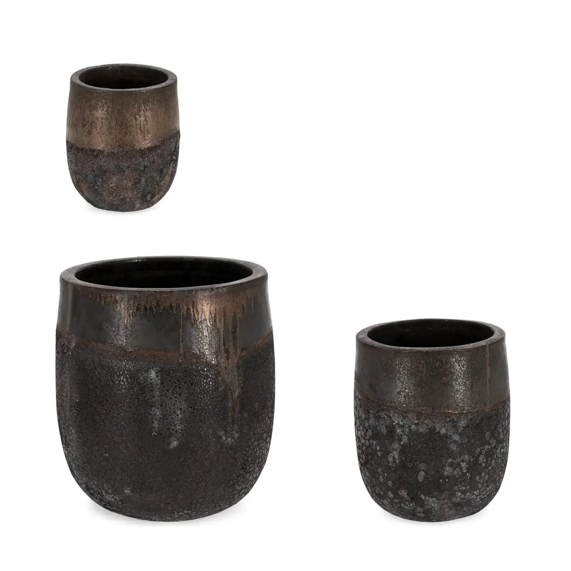 Bolzano Dely Zestaw donic Ø18 + Ø25 + Ø34 brązowe terakota