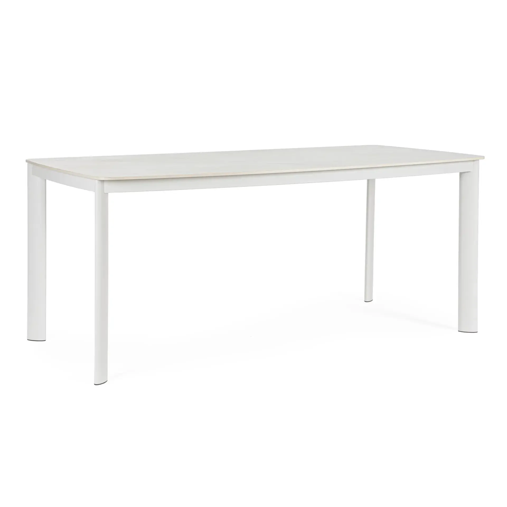Bolzano Allegro Stół ogrodowy 180x90 biały aluminium