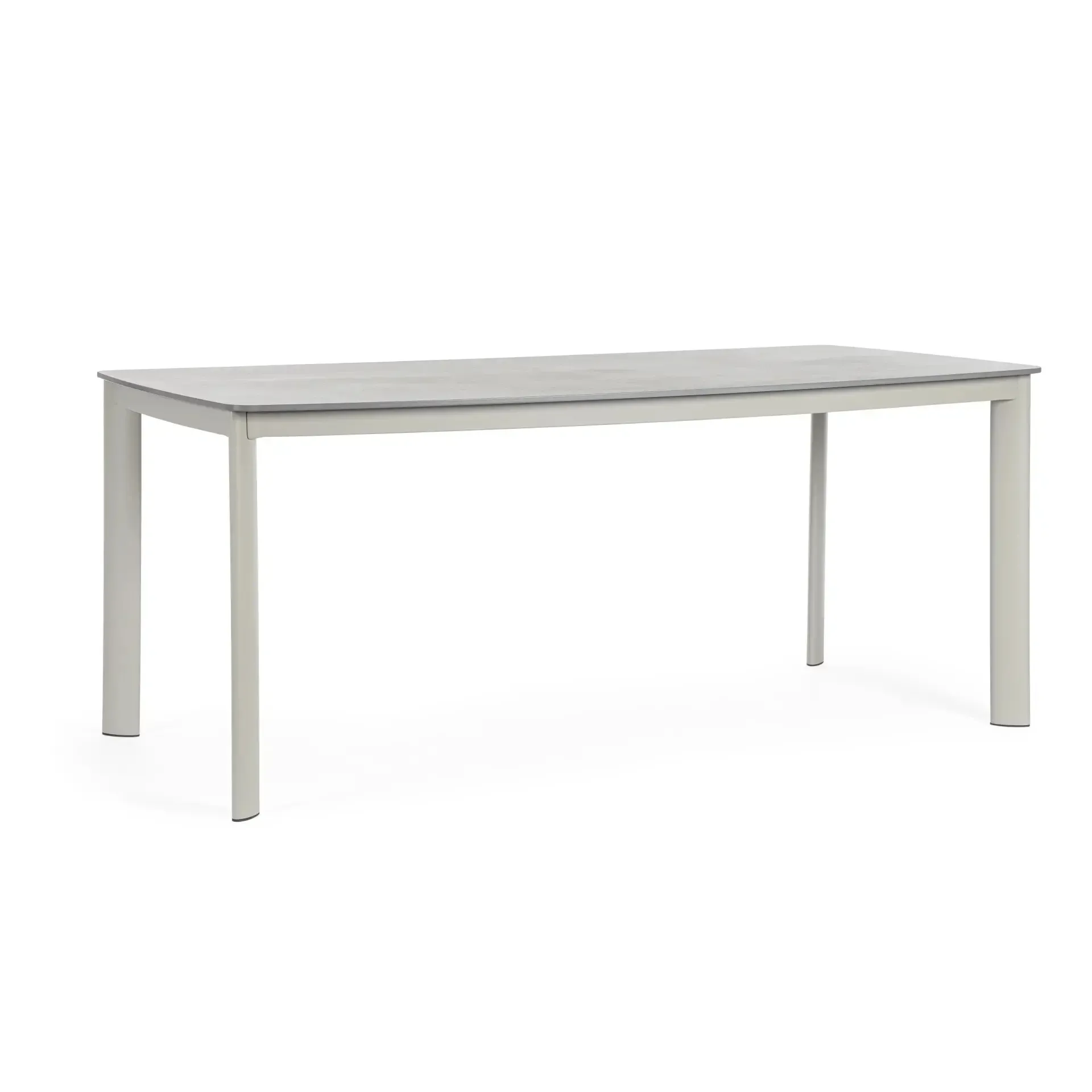 Bolzano Allegro Stół ogrodowy 180x90 szary aluminium