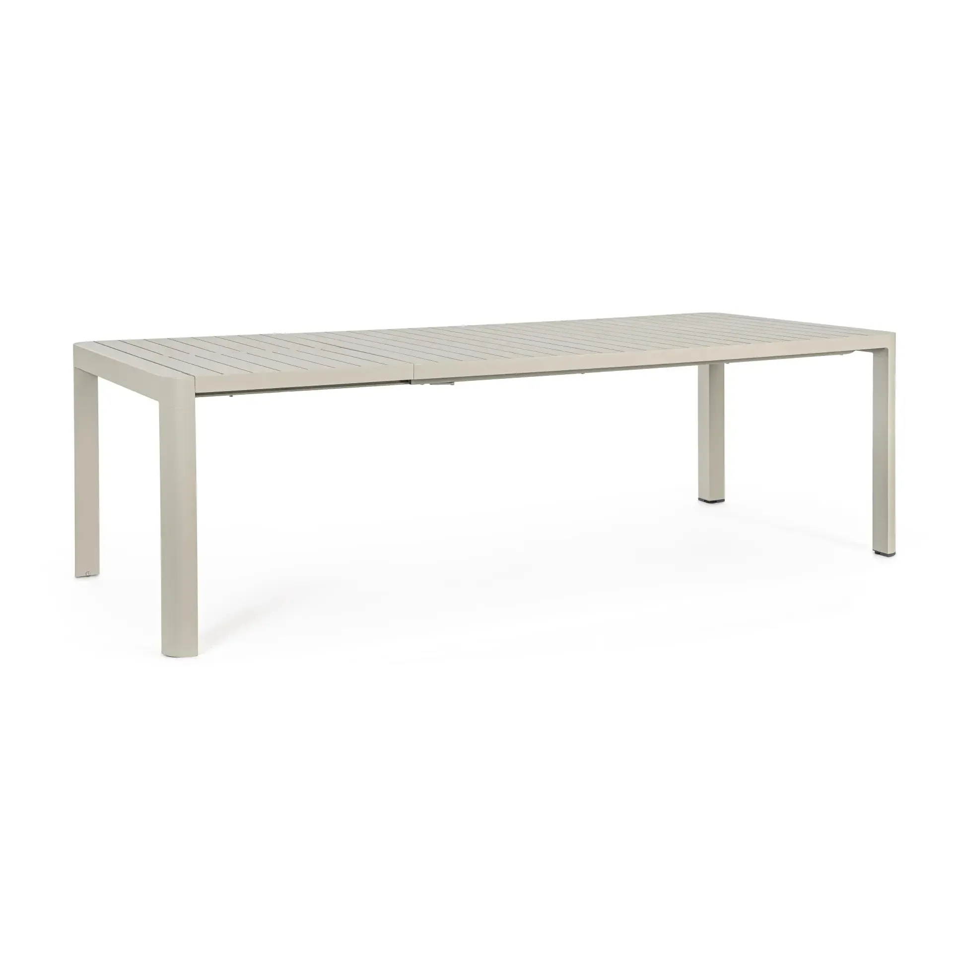 Bolzano Kastello Stół ogrodowy rozkładany 180-240x100 beżowy aluminium