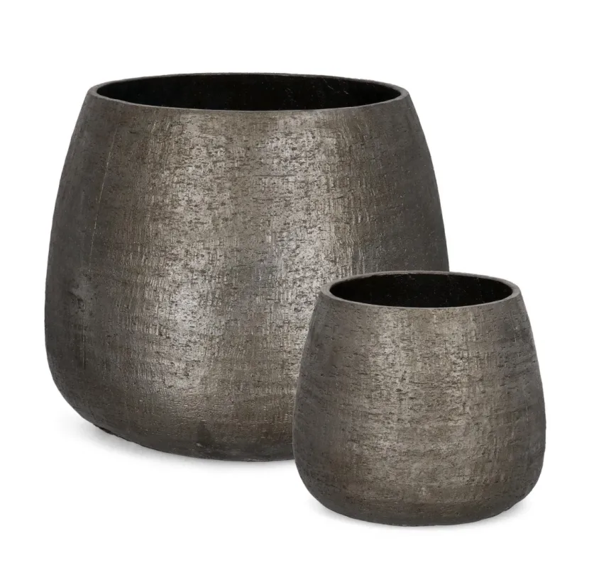 Bolzano Enrico Zestaw donic Ø45,5+Ø75 brązowe glina - włókno szklane