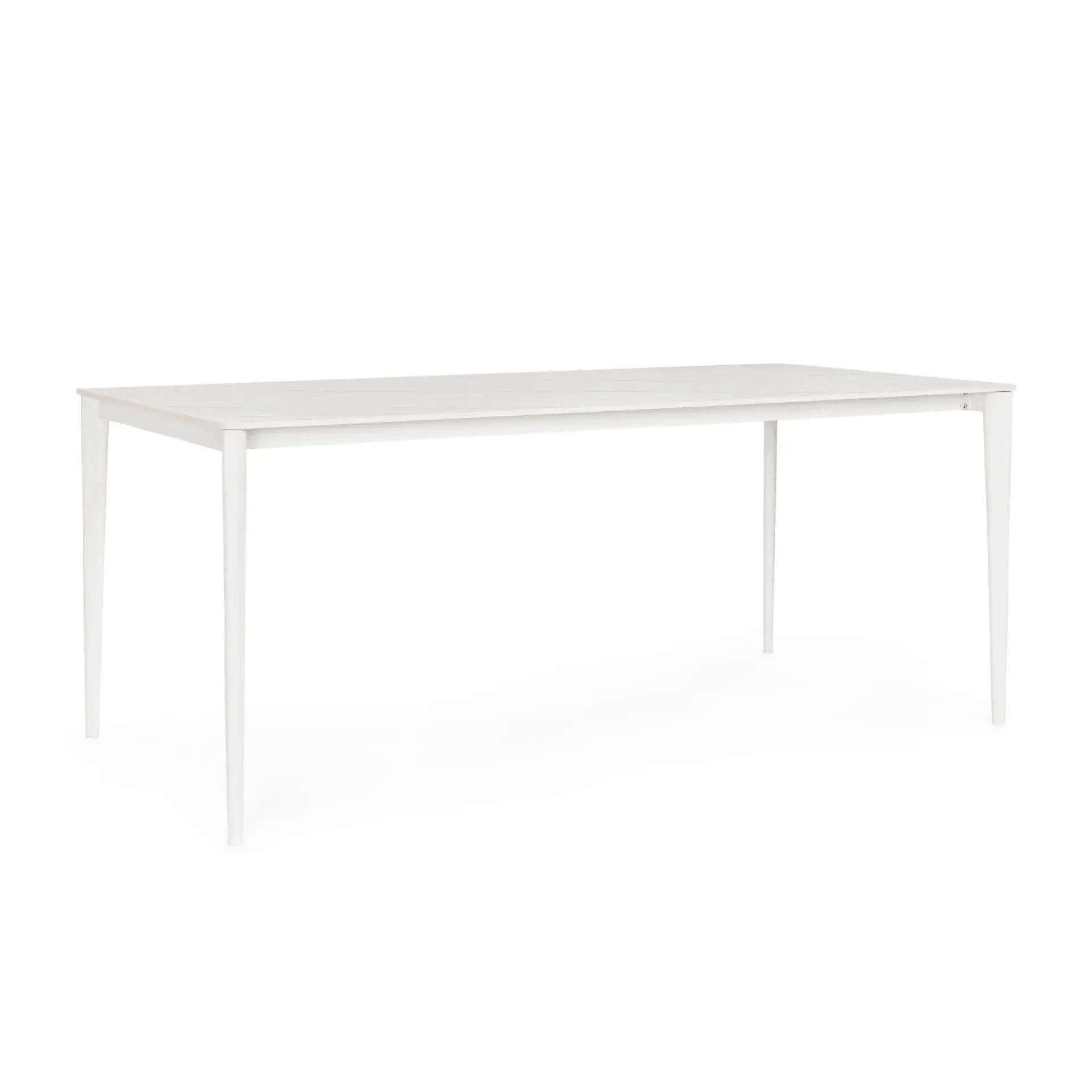 Bolzano Rifles Stół 180x90 biały stal