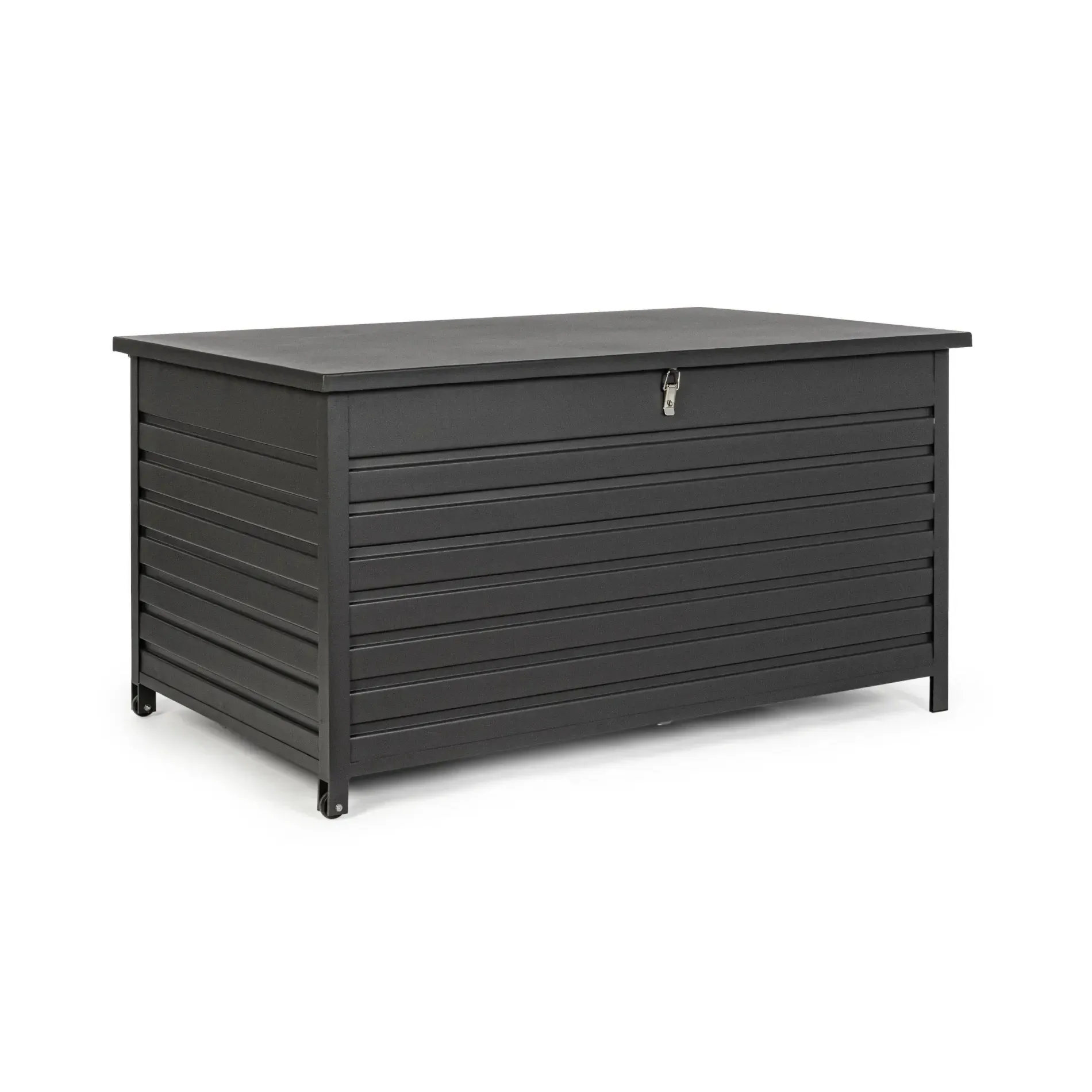 Bolzano Acero Skrzynia ogrodowa 141x73x74 antracytowa aluminium