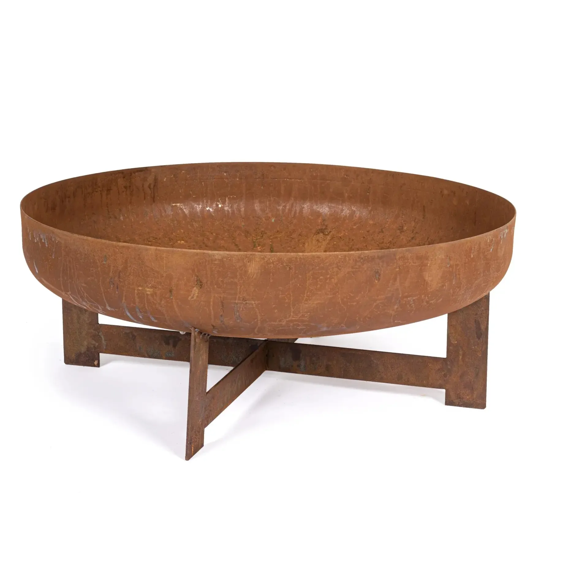 Bolzano Elicon Palenisko na drewno Ø60 miedziane stal