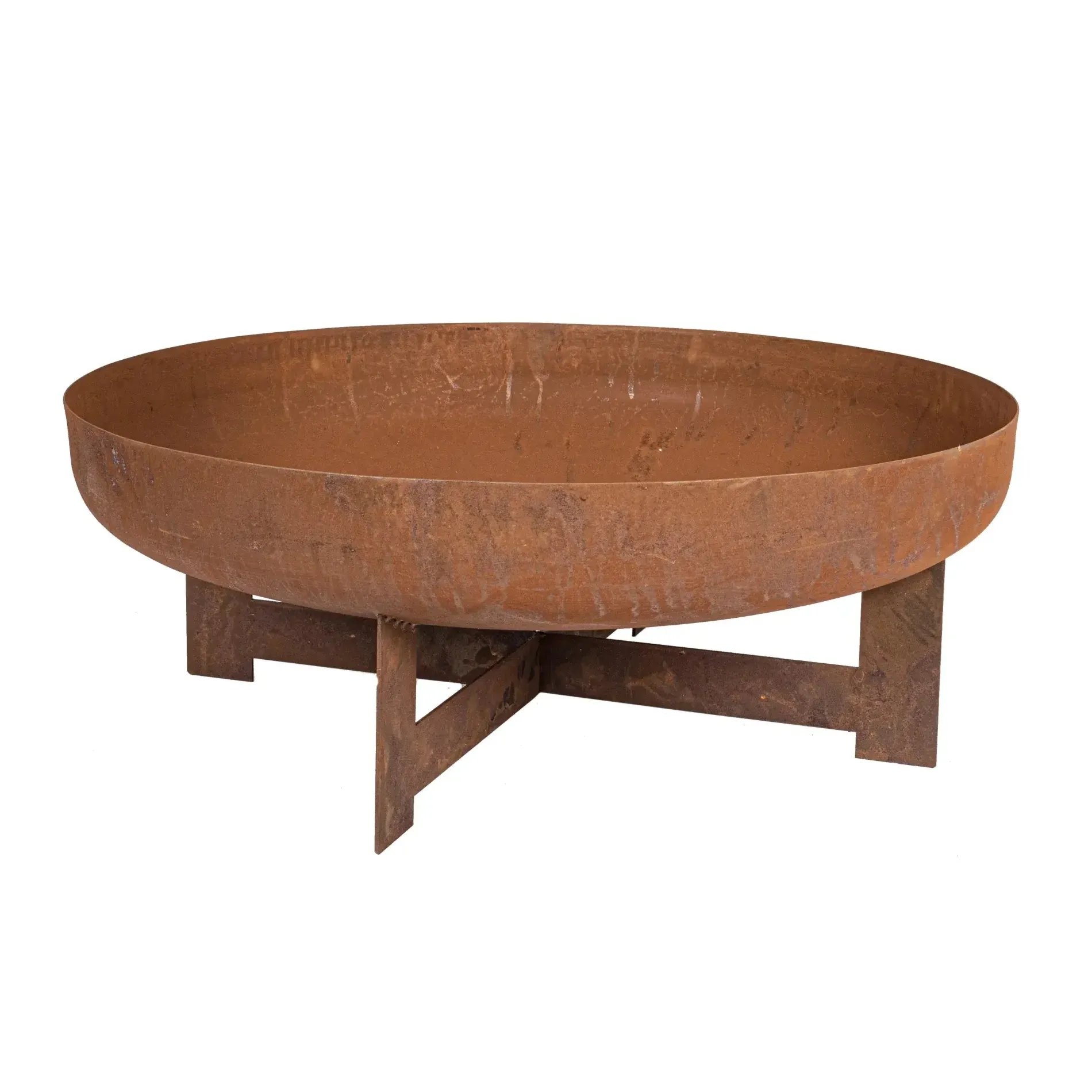 Bolzano Elicon Palenisko na drewno Ø70 miedziane stal